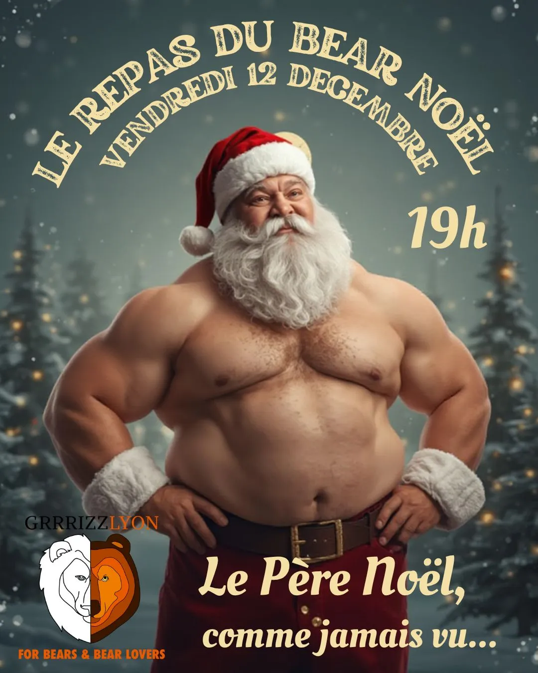 Repas du Bear Noël Grrrizzlyon 12/12/2025