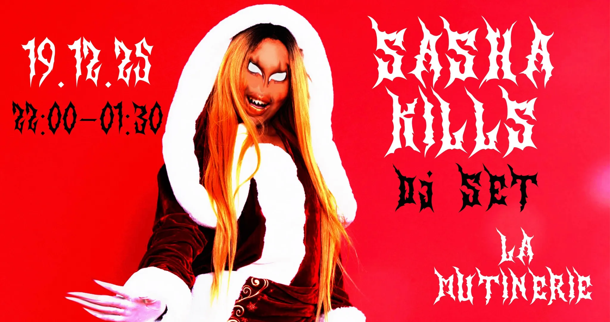 SASHA KILLS • DJ Set La Mutinerie