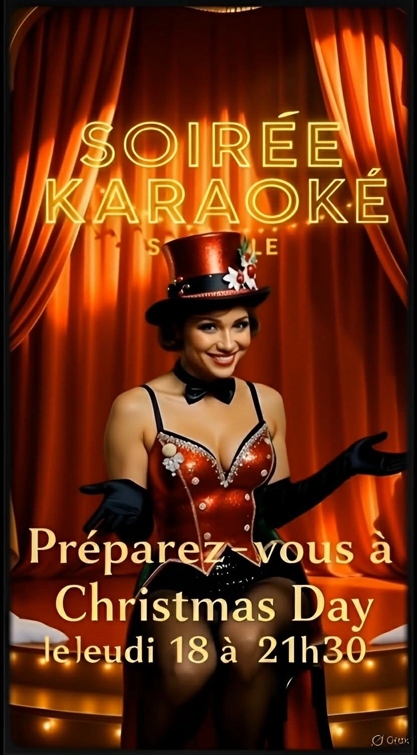 Soir&eacute;e KARAOKE Christmas Day par Seb Selilou