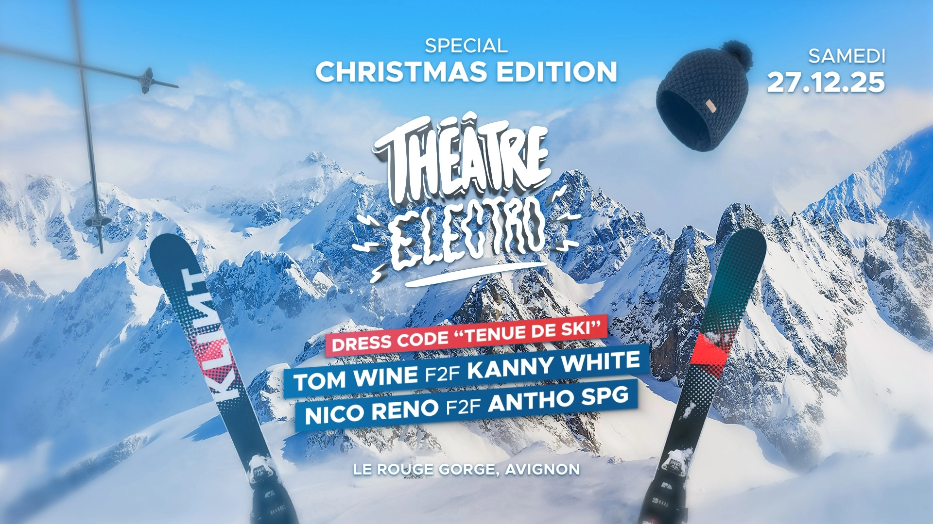 TH&Eacute;&Acirc;TRE ELECTRO  CHRISTMAS &Eacute;DITION &laquo; TENUE DE SKI &raquo;