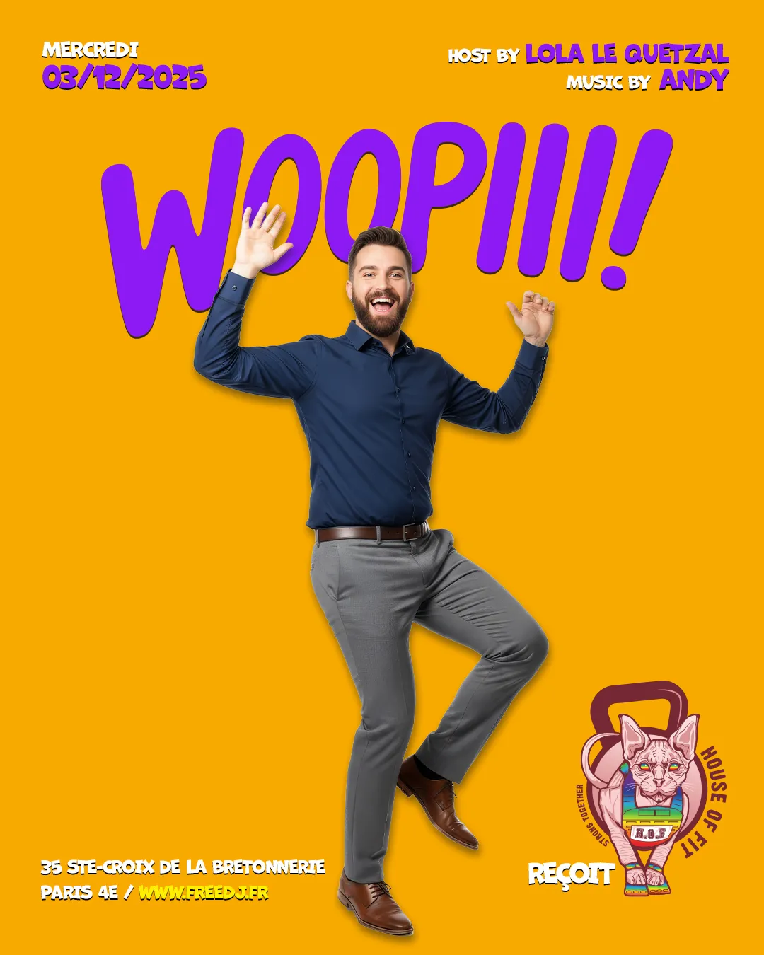 Woopiii reçoit House Of Fit