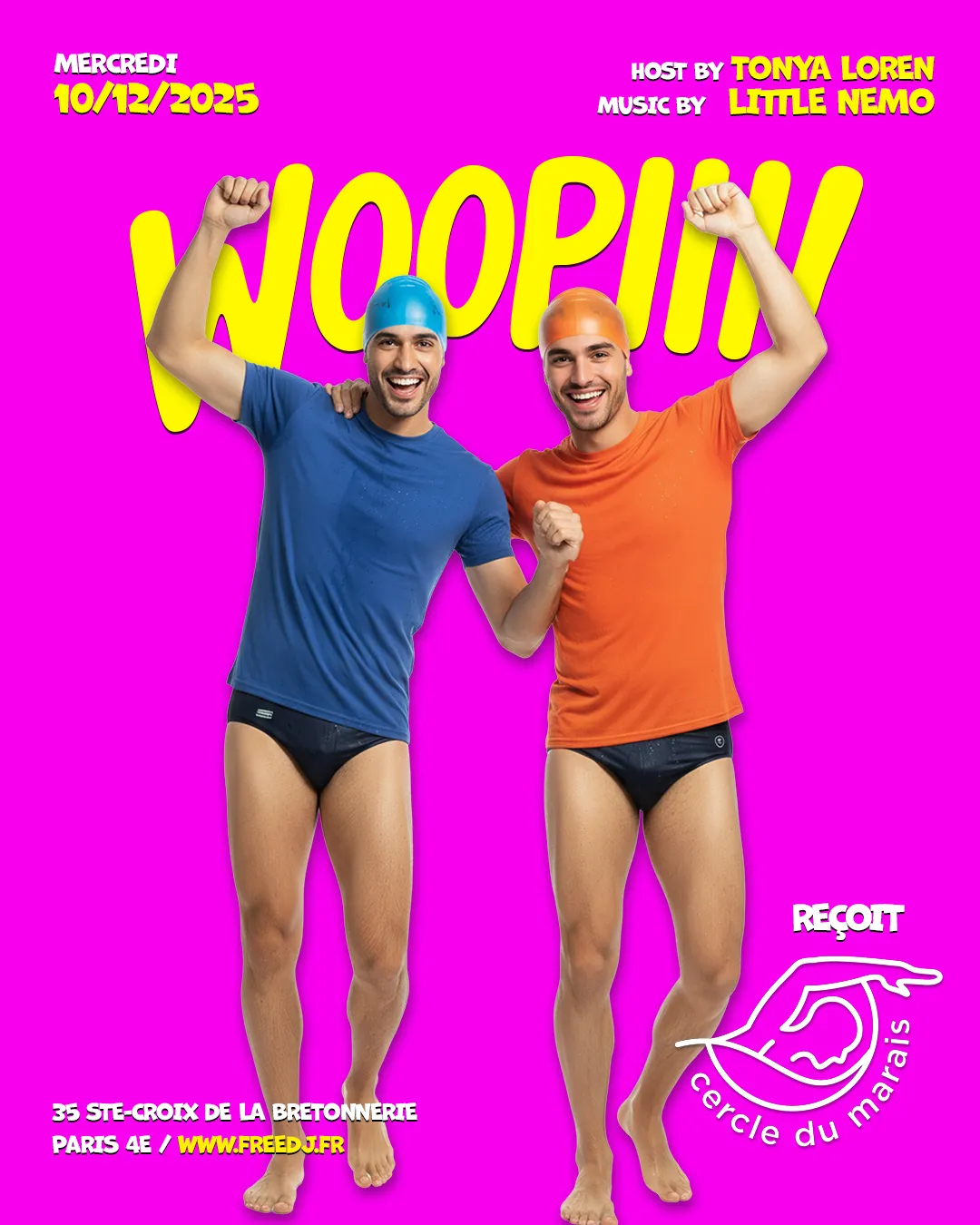 Woopiii reçoit Le Cercle Du Marais