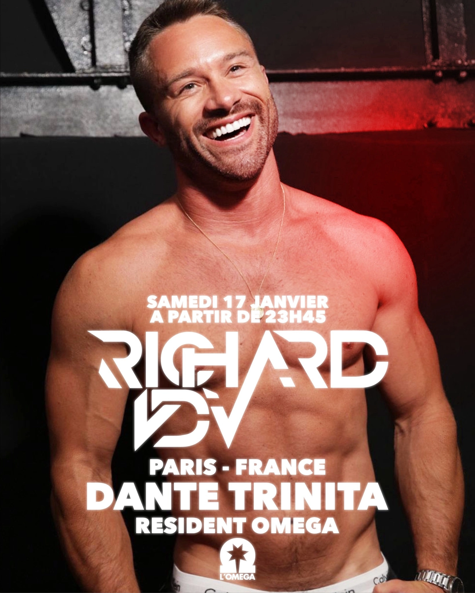 ‼️SuperStar Dj Richard VDV‼️Paris‼️ 🔥L&rsquo;Om&eacute;ga Club🔥