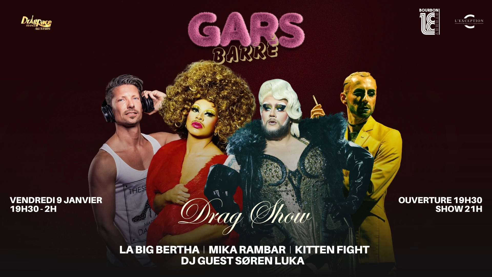 🌈 Vendredi 9 Janvier - LE GARS BARR&Eacute; 🌈