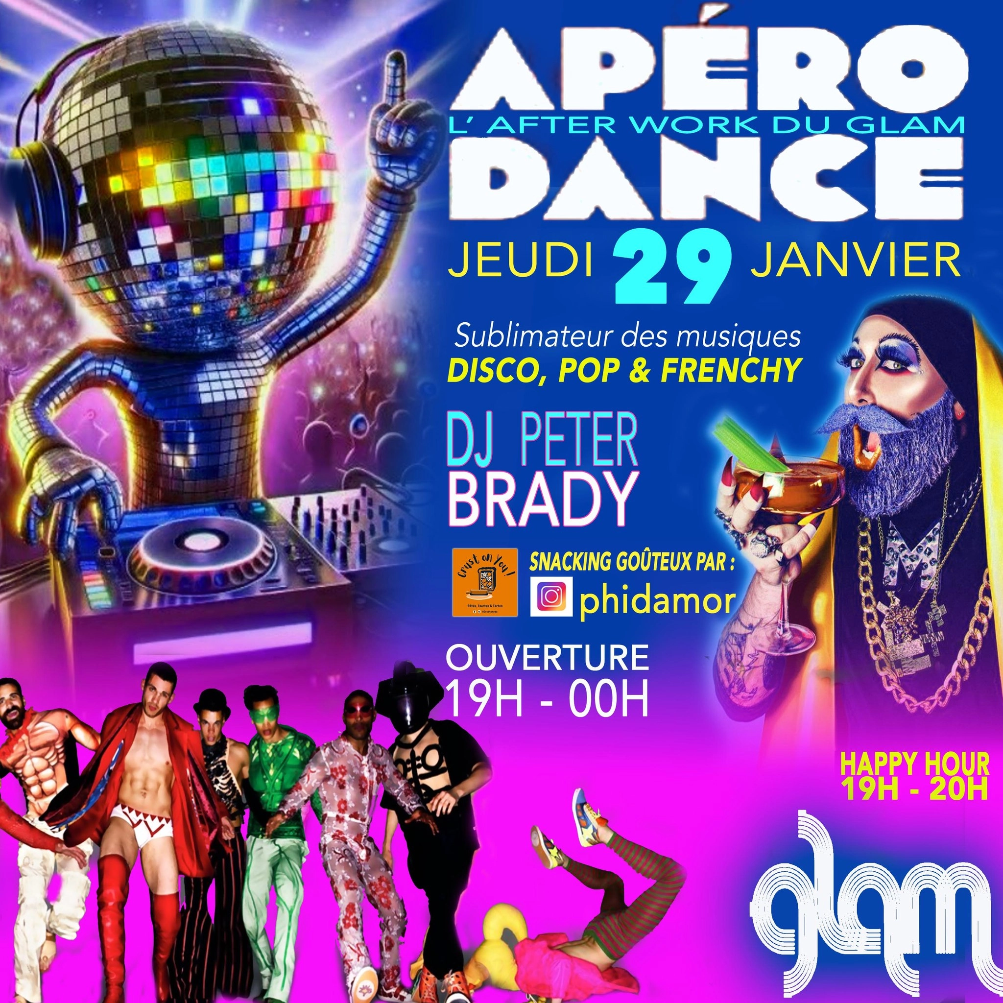 APERO DANCE " L'AFTER WORK DU GLAM" @ GLAM