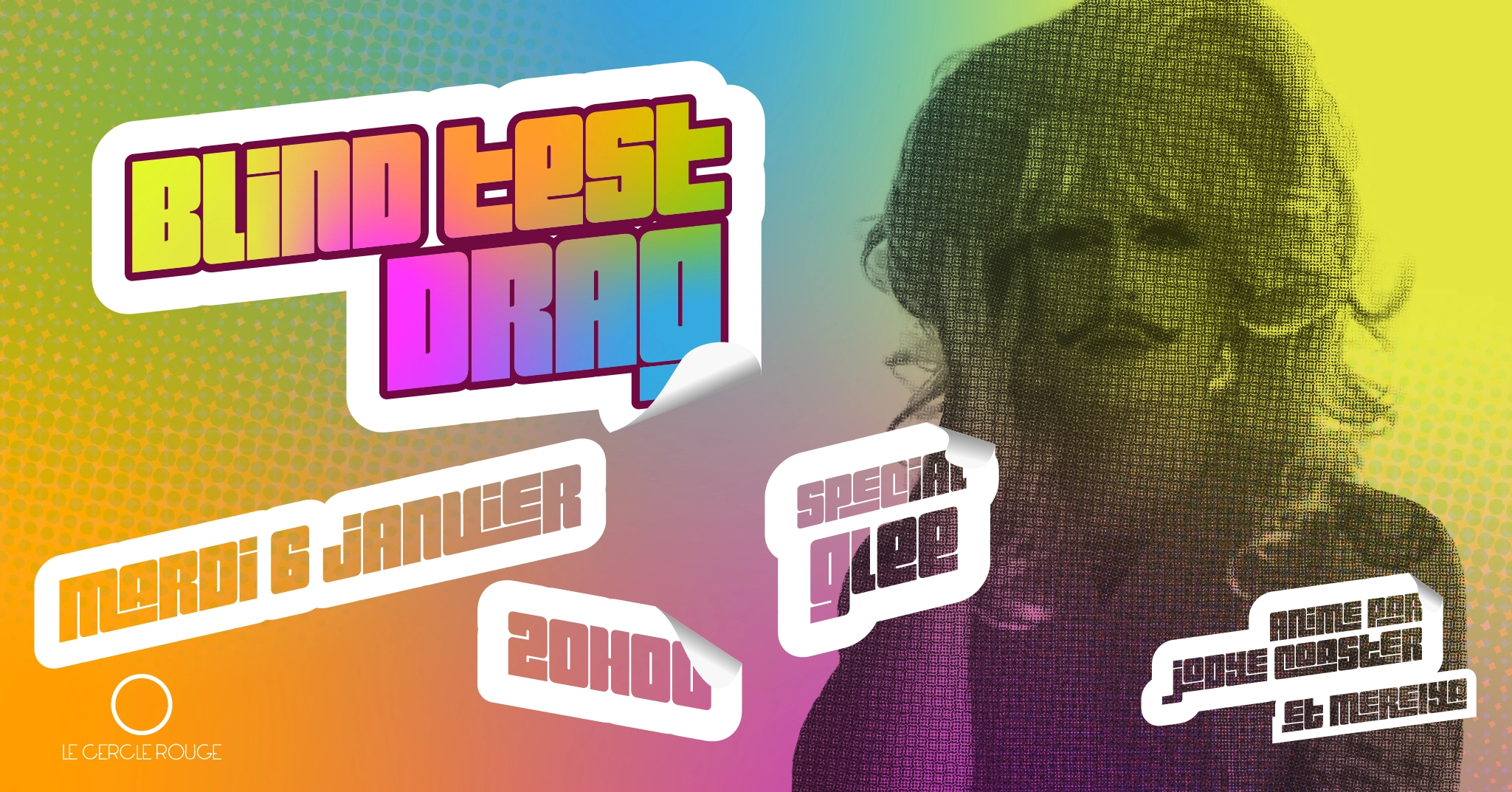 BLIND TEST DRAG - Sp&eacute;cial GLEE