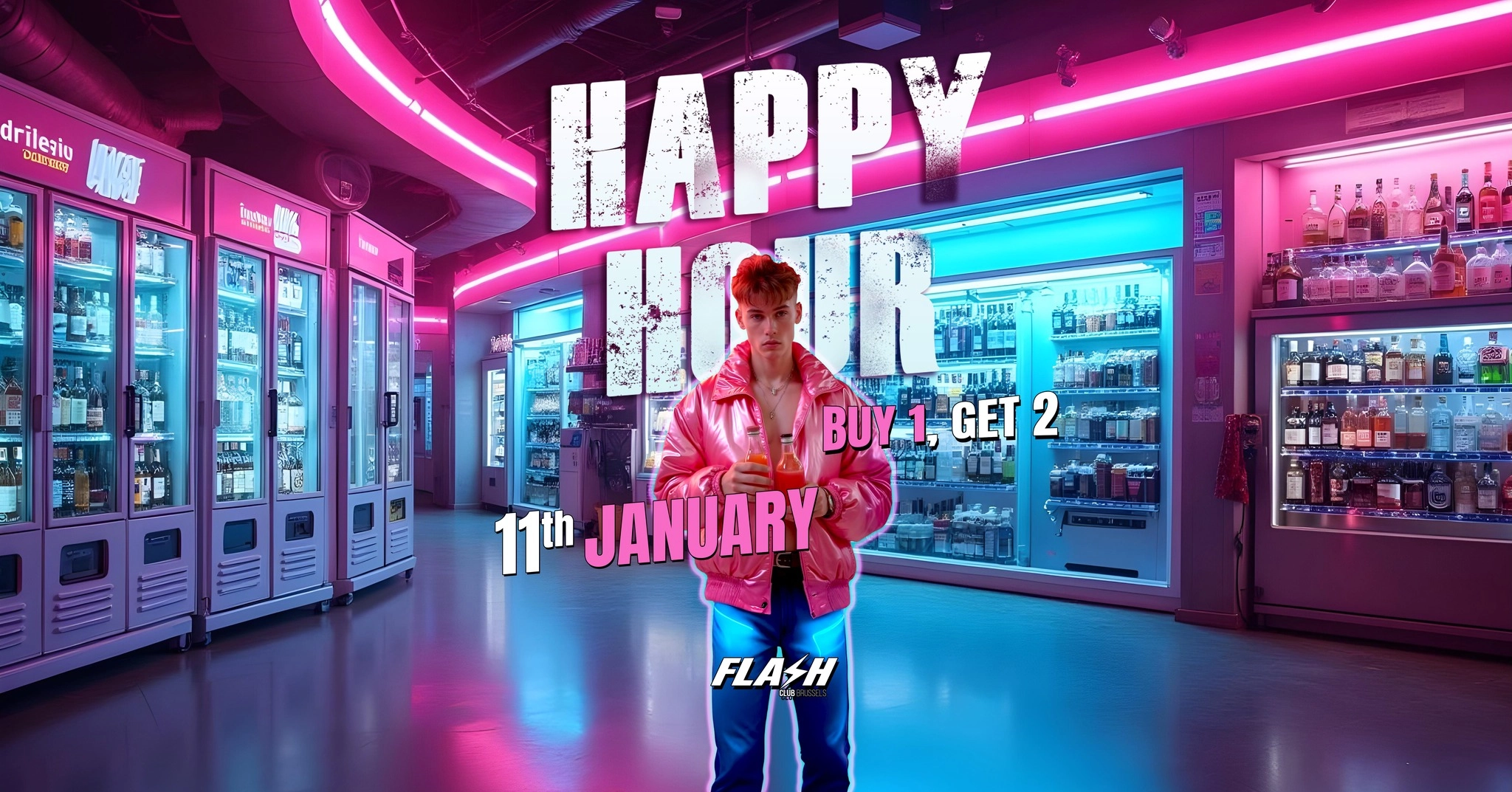 FLASH ● Happy Hour - Thrift Night ● Sunday 11.01