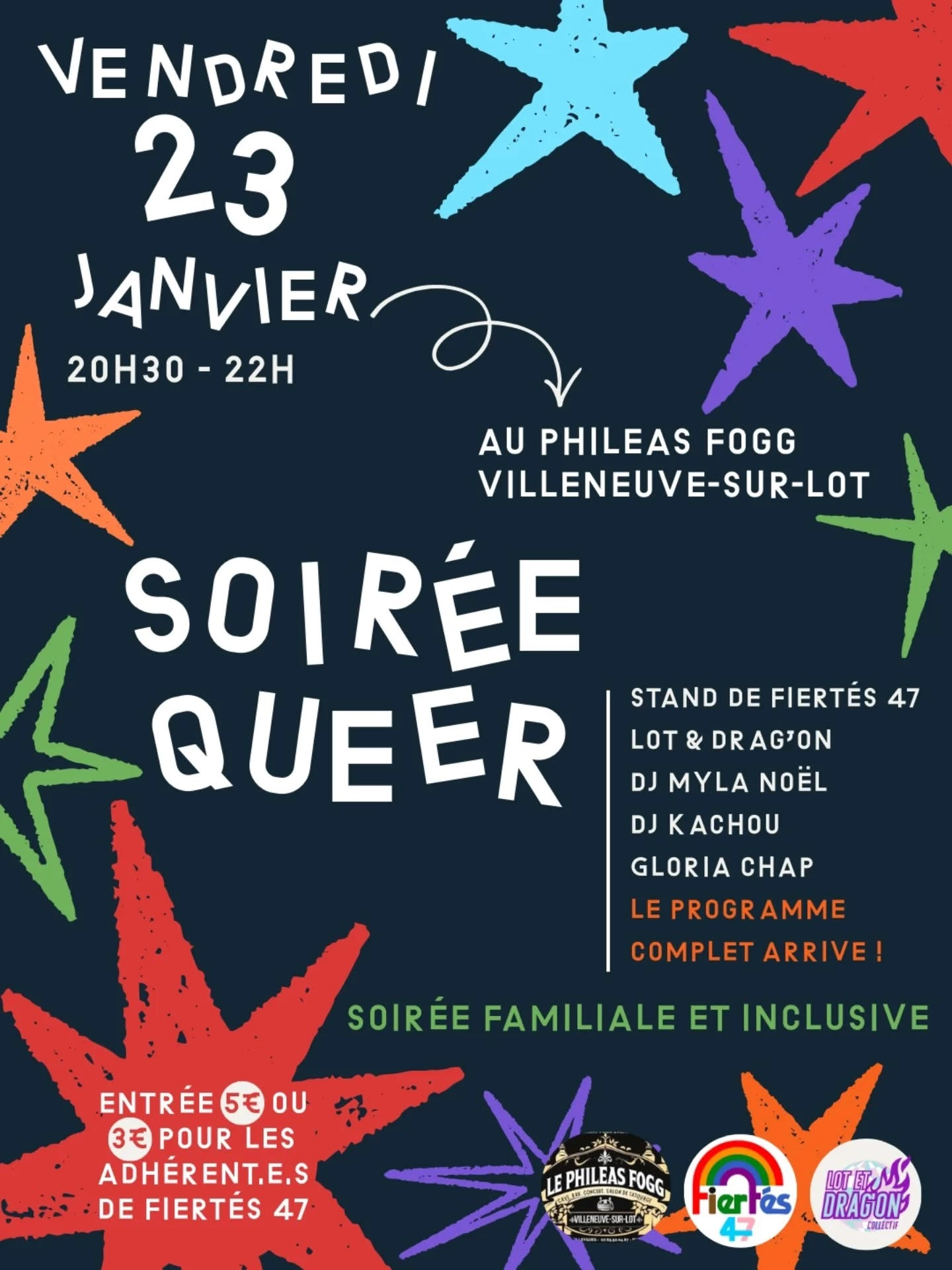 LA SOIRÉE QUEER !