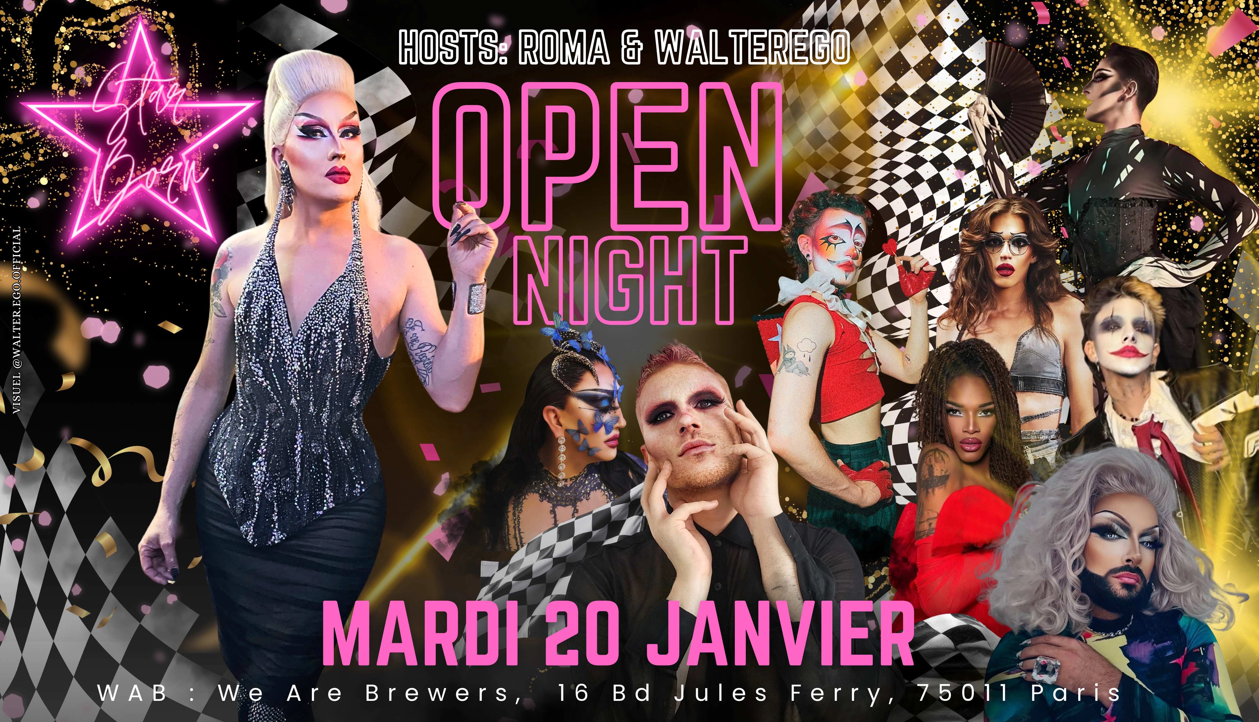 Open Night Happy New Year By Star Born#7