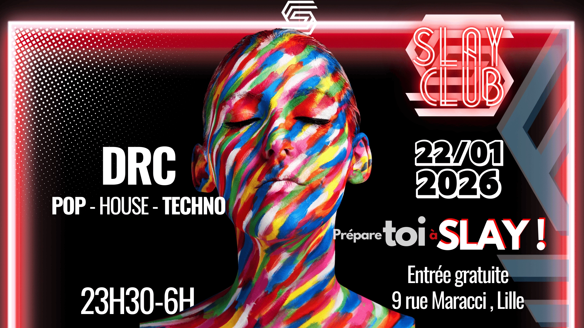 Slay Club : DJ DRC 22/01