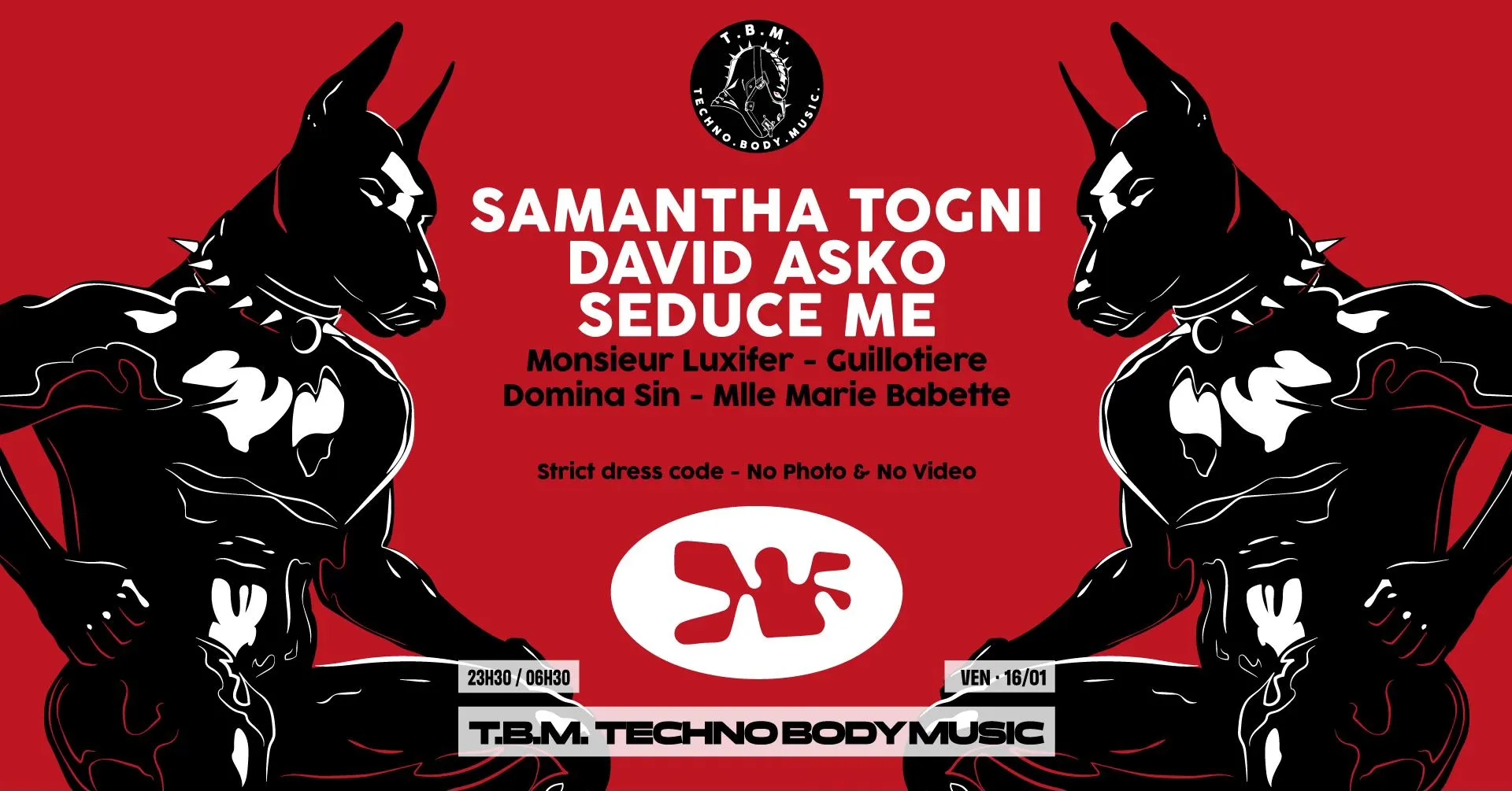 TBM w Samantha Togni, David Asko, Seduce Me (Macadam, Nantes) 