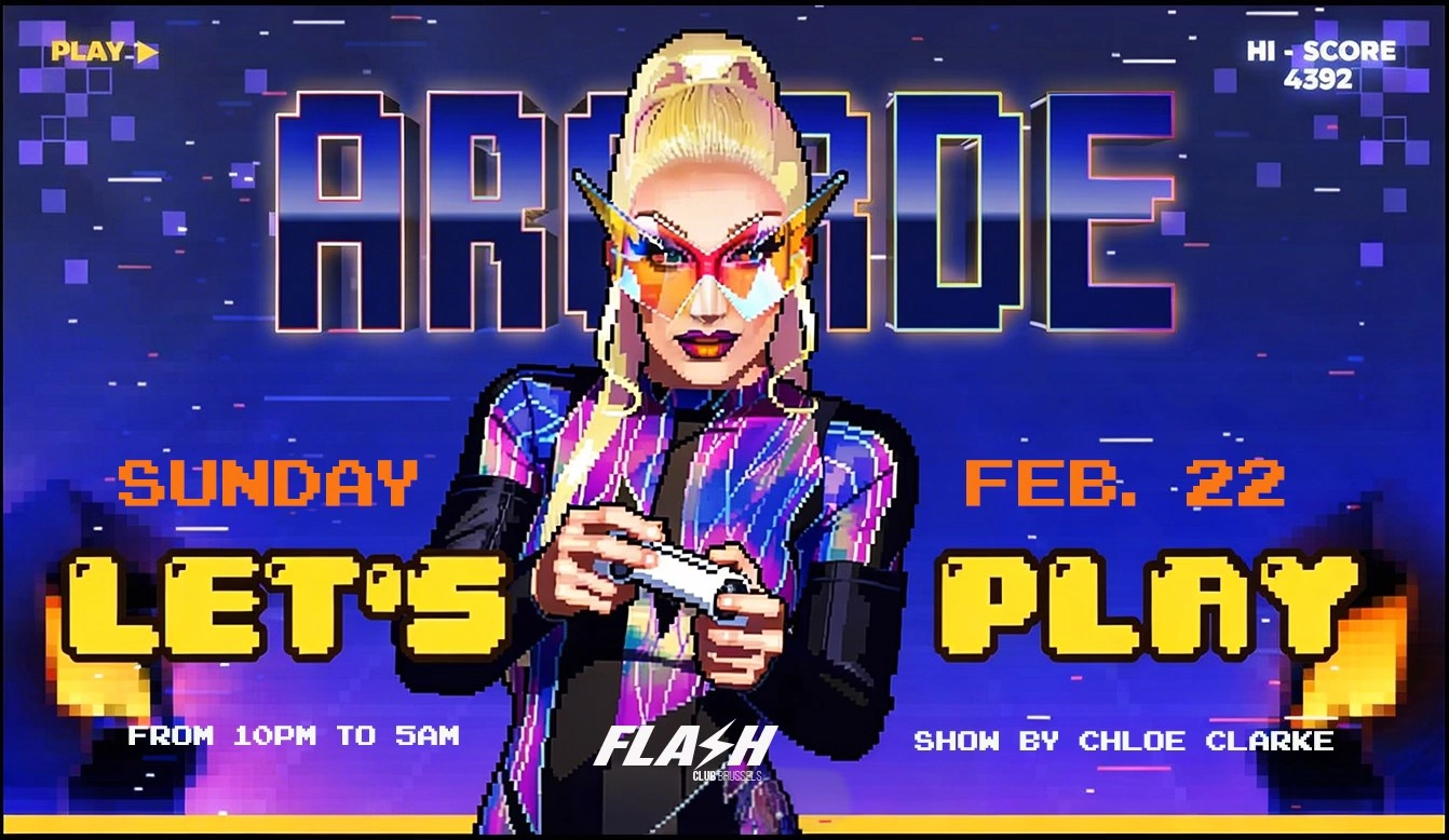 FLASH ⚡️22.02.2026 - ARCADE ⚡️BY CHLOE CLARKE