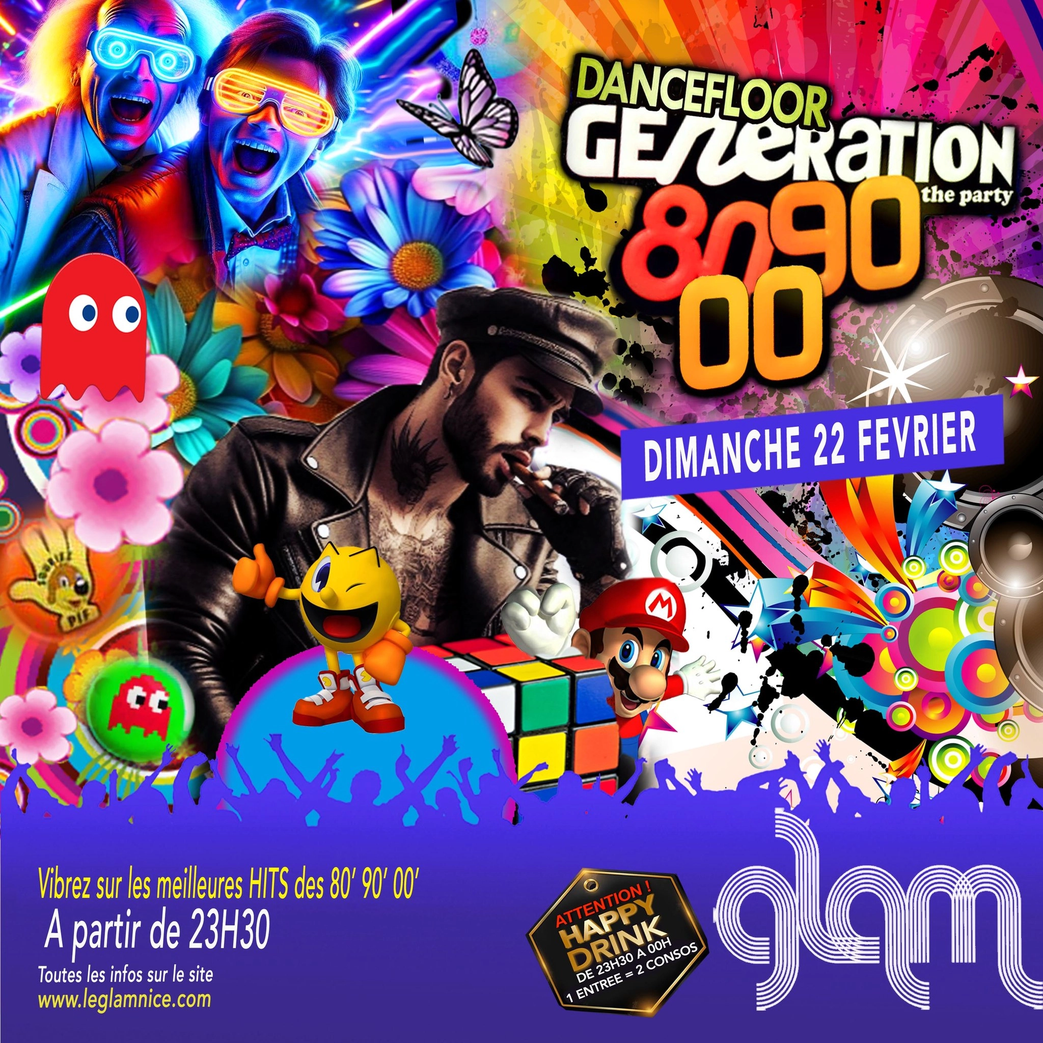 GENERATION 80'. 90', 00' @ GLAM