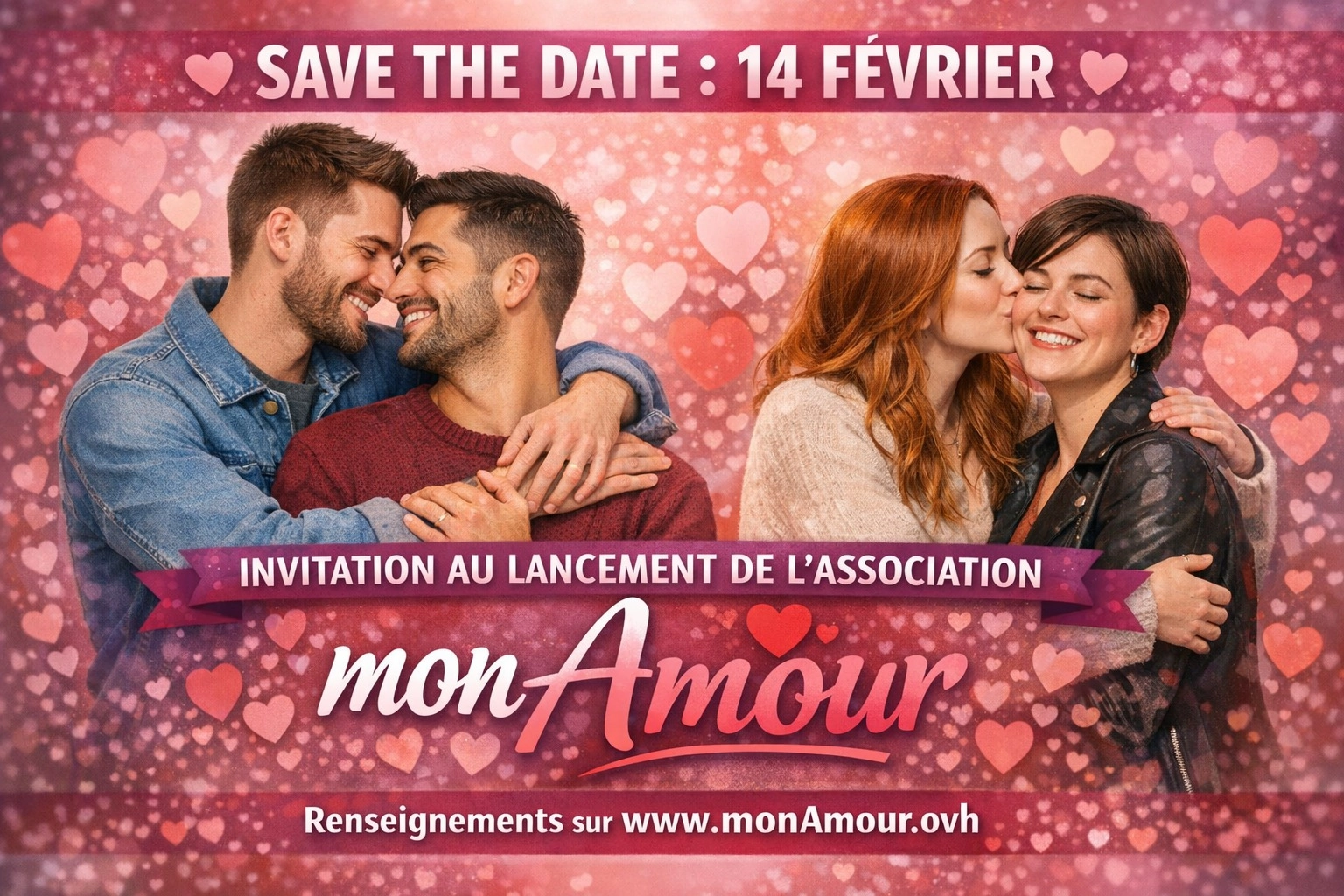 Lancement de l'association LGBT+ monAmour