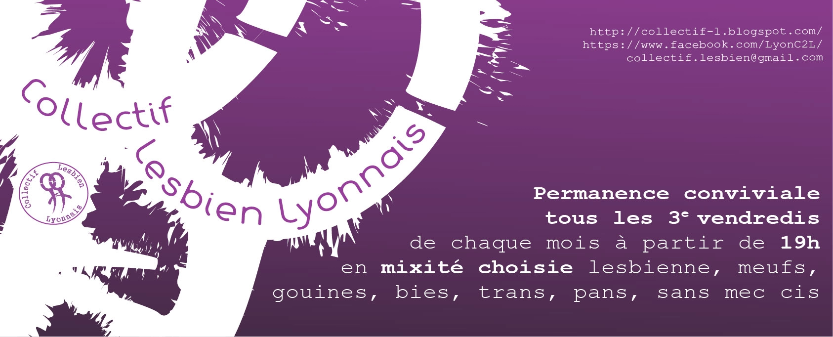 Permanence mensuelle du Collectif Lesbien Lyonnais