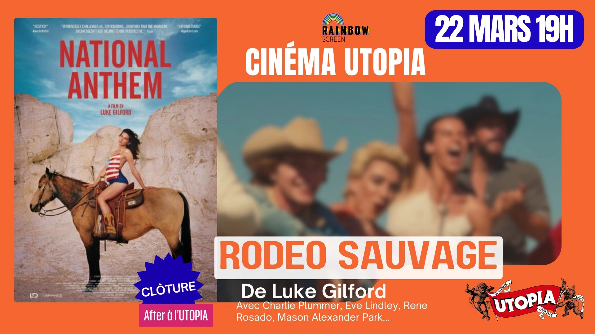 FESTIVAL RAINBOW SCREEN / RODEO SAUVAGE