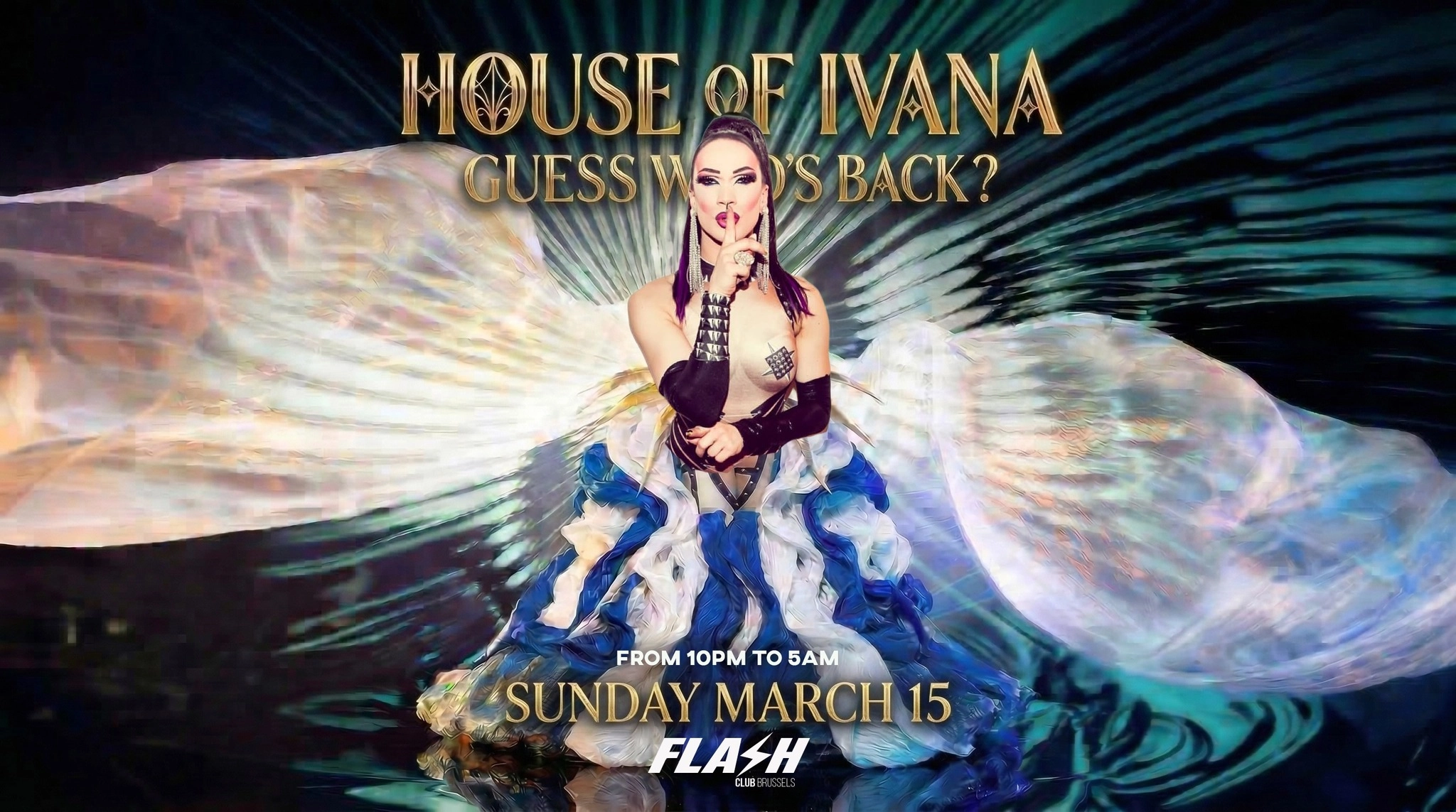 FLASH ● House Of Ivana 👑 ● Drag Show  ● Sunday 15.03