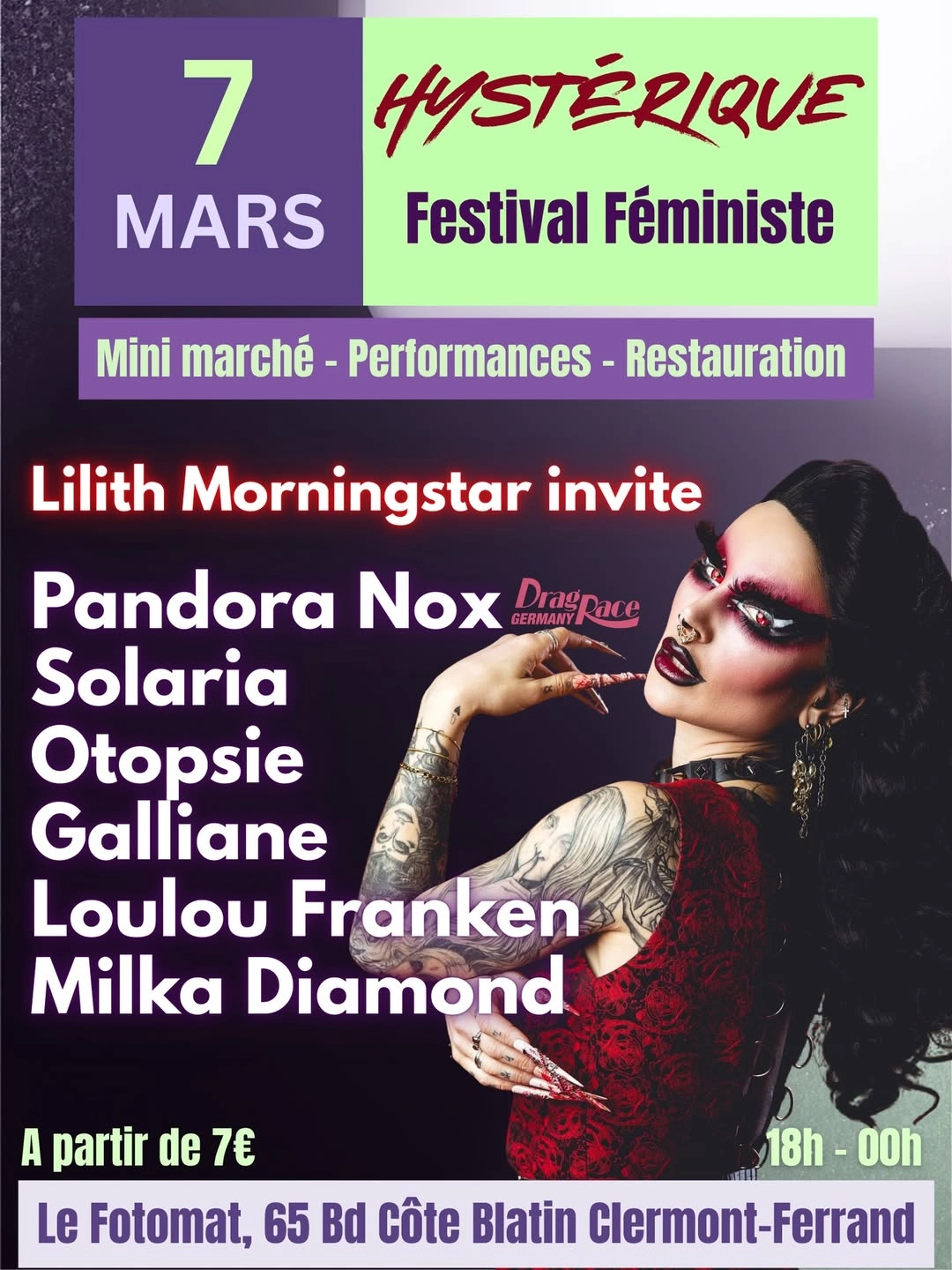 Hyst&eacute;rique - Festival F&eacute;ministe 