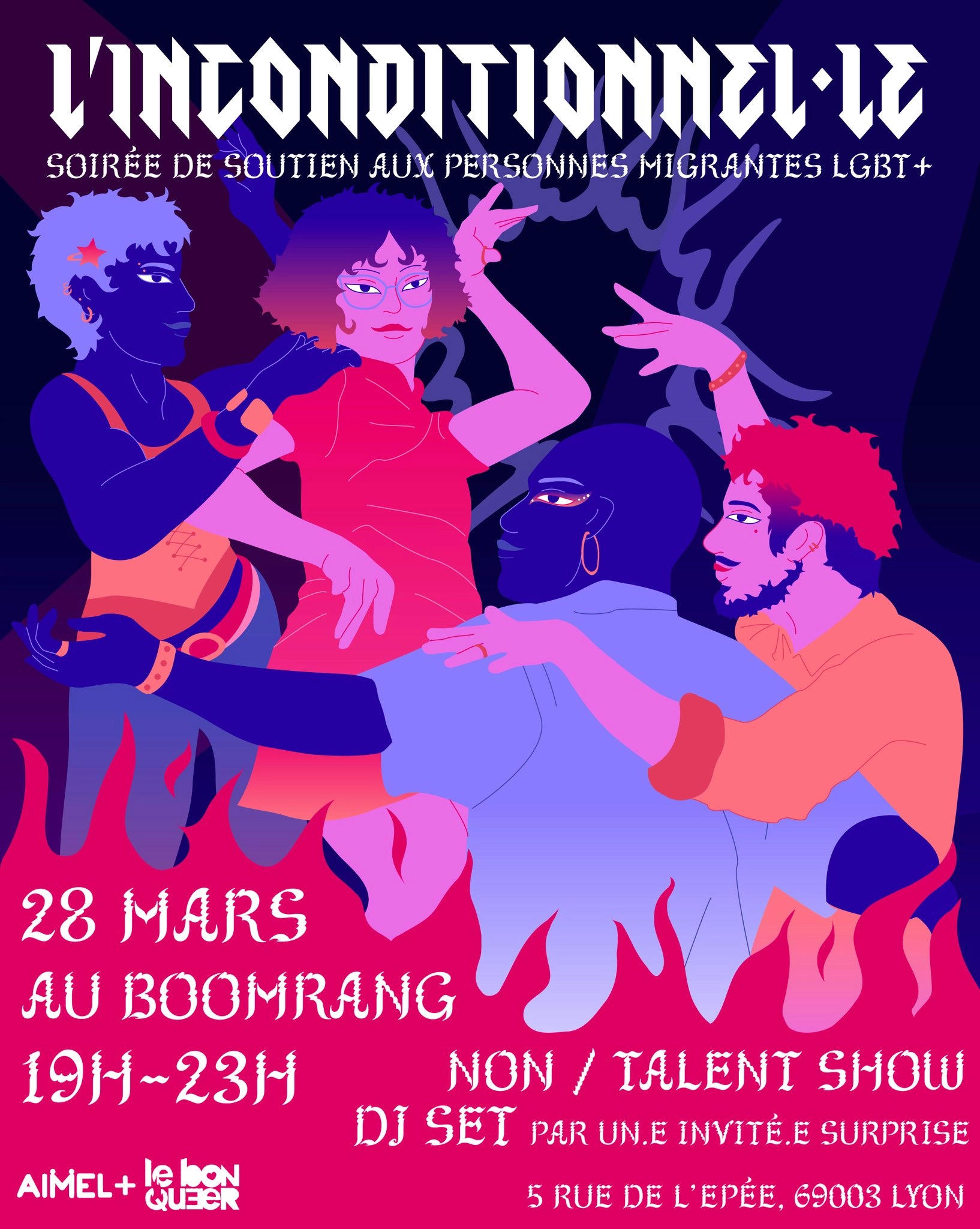 INCONDITIONEL.LE 3🏳️&zwj;⚧🏳️&zwj;🌈(REPORT suite &agrave; MENACES FASCISTES)