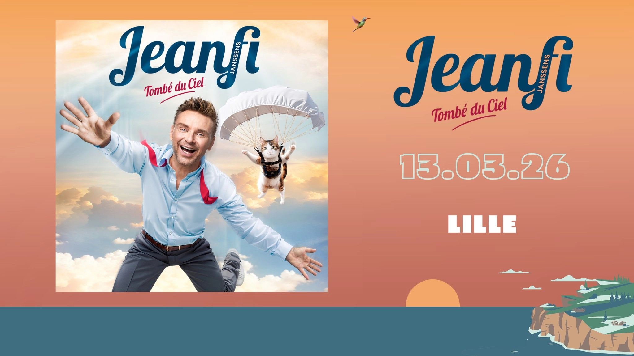 Jeanfi Janssens - Tombé du ciel - Lille (59)