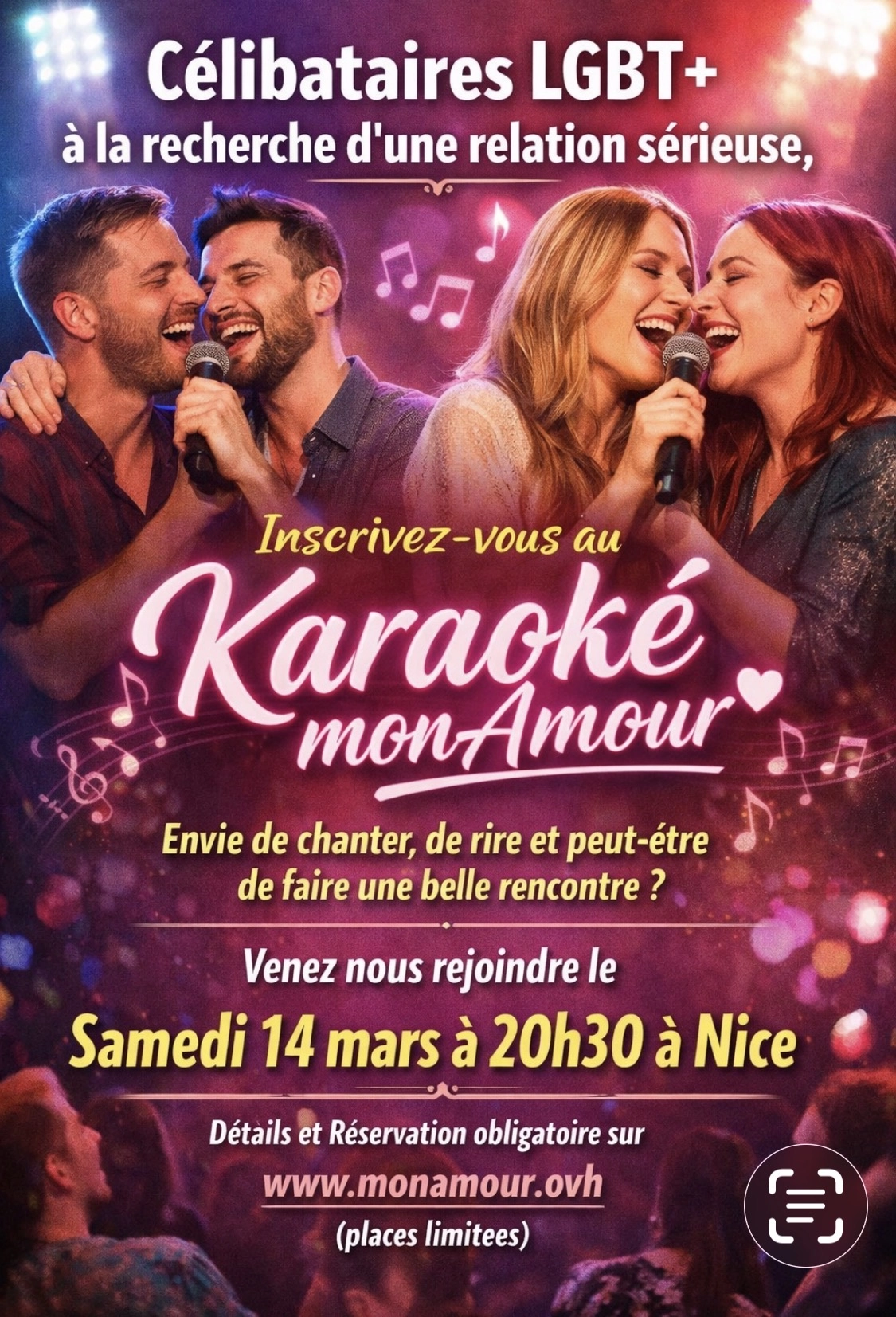 Karaok&eacute; monAmour