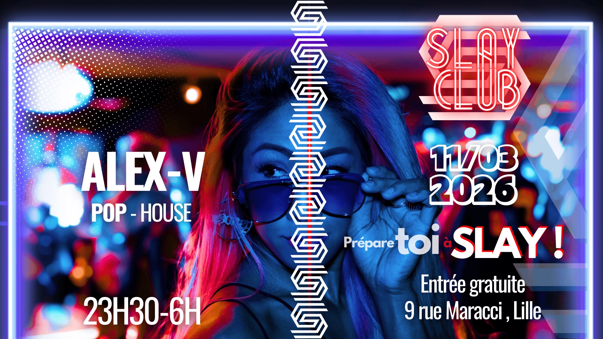 Slay Club : DJ ALEX V 11/03