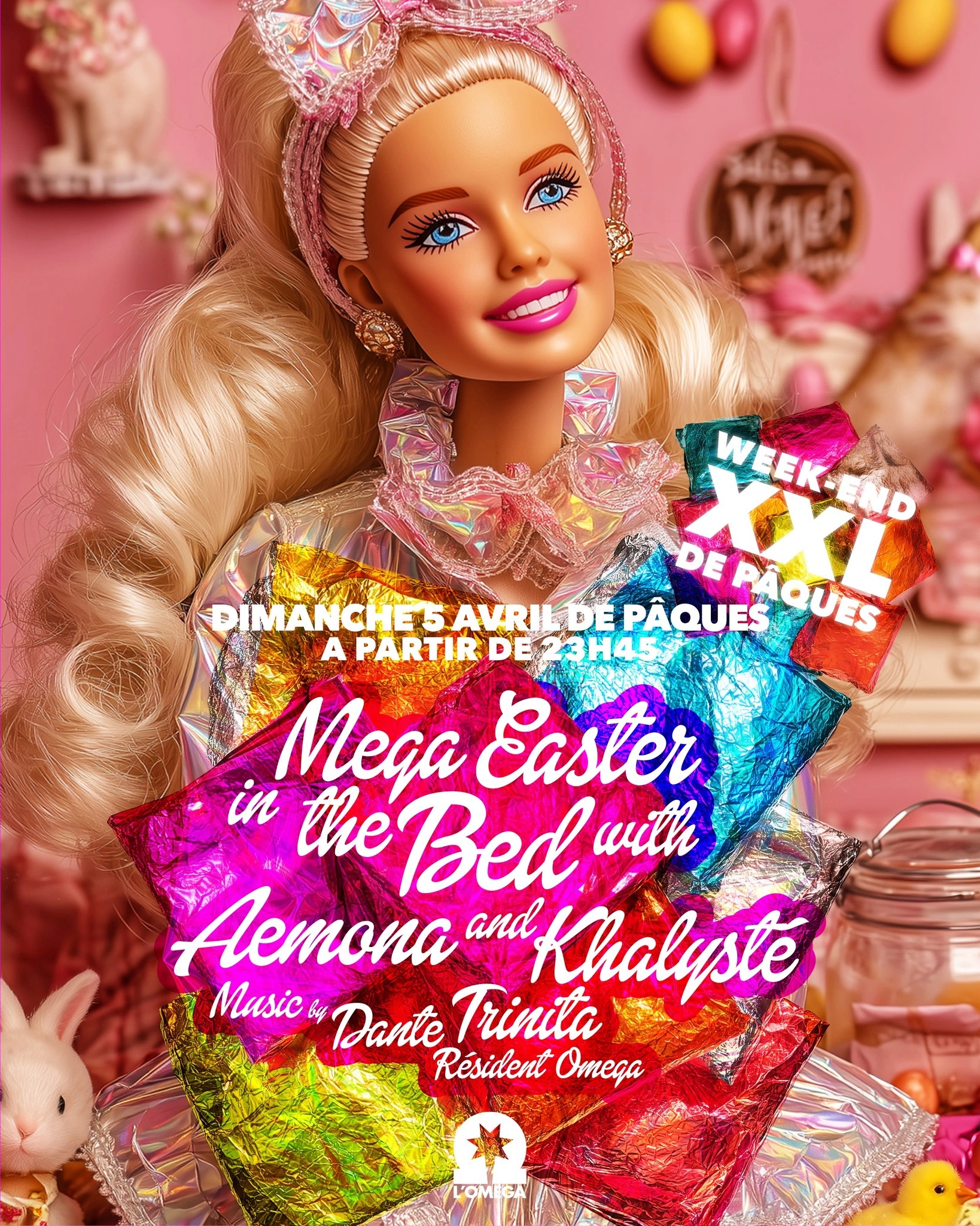 ‼️🔔MÉGA EASTER Party🔔‼️ The famous 🔥IN THE BED🔥with Aemona & Khaliste🔥 