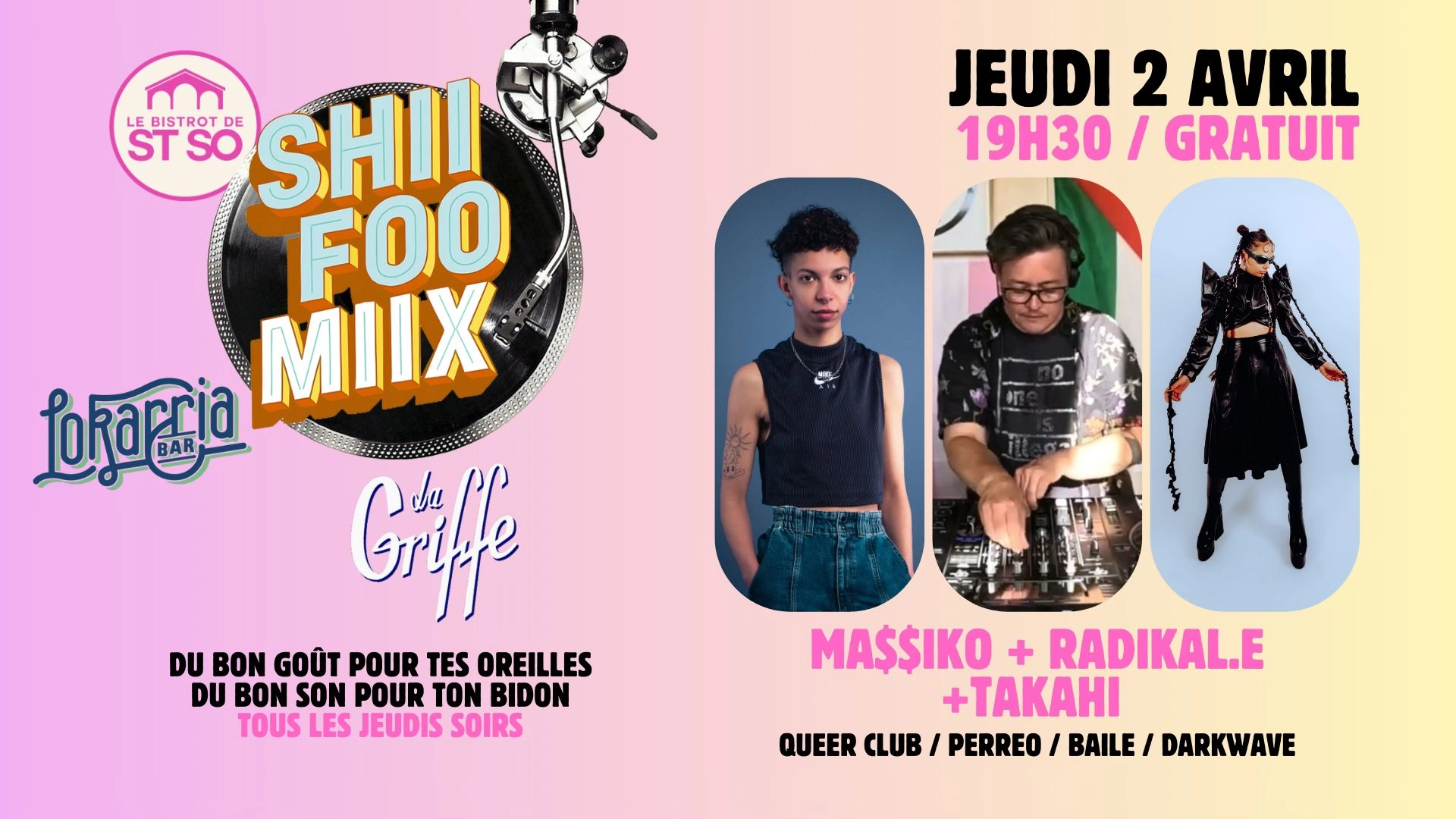 🪩🥢 SHII FOO MIIX x LOKARRIA x LA GRIFFE 🥢🪩 (GRATUIT)