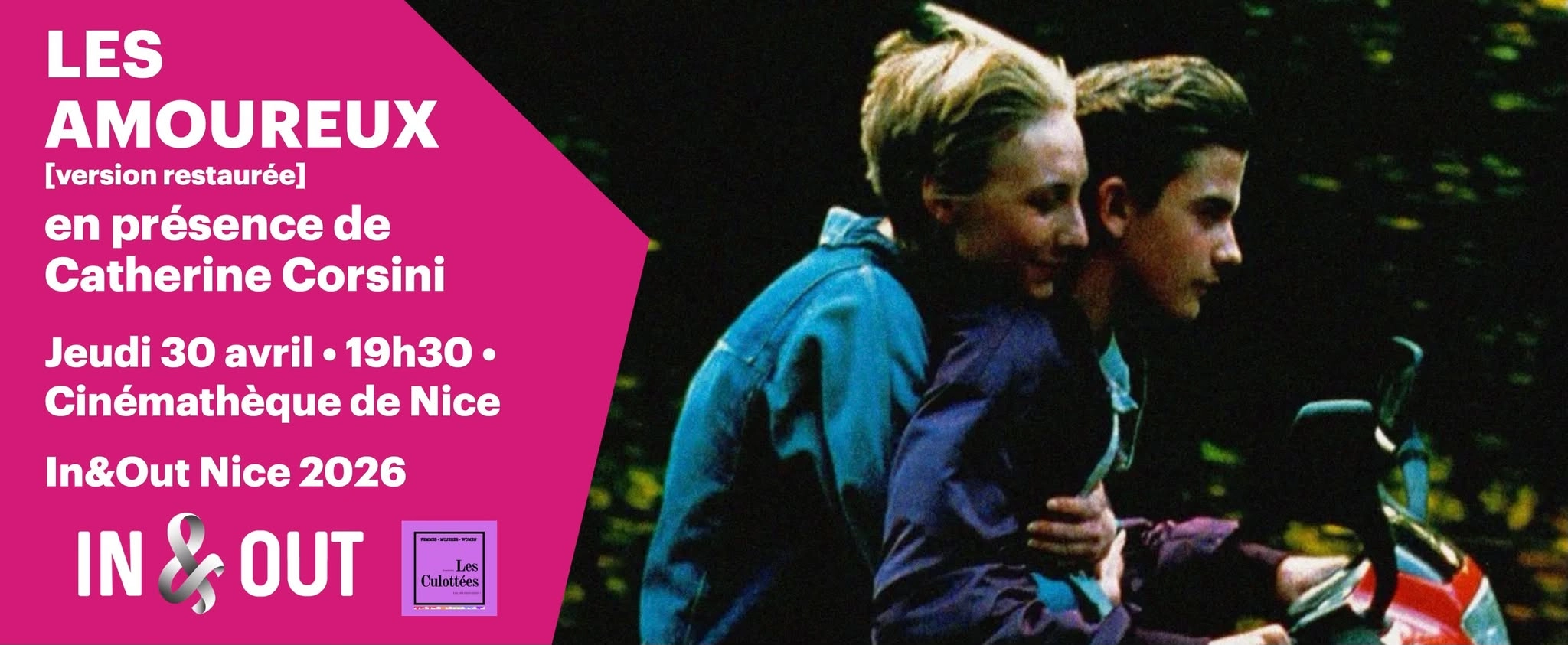 18e In&Out Nice : LES AMOUREUX en présence de Catherine Corsini & Elisabeth Perez