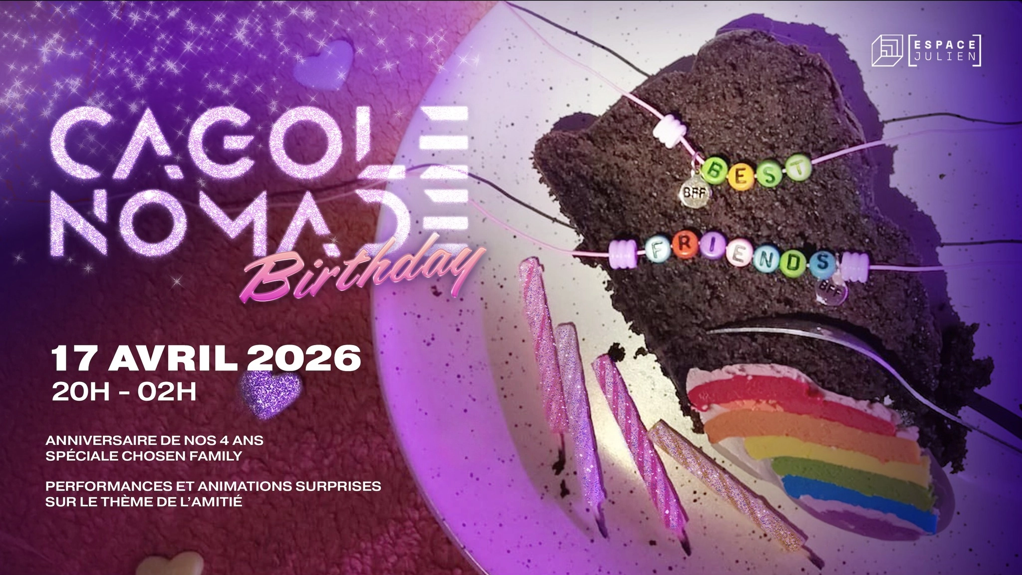 CAGOLE NOMADE BIRTHDAY 