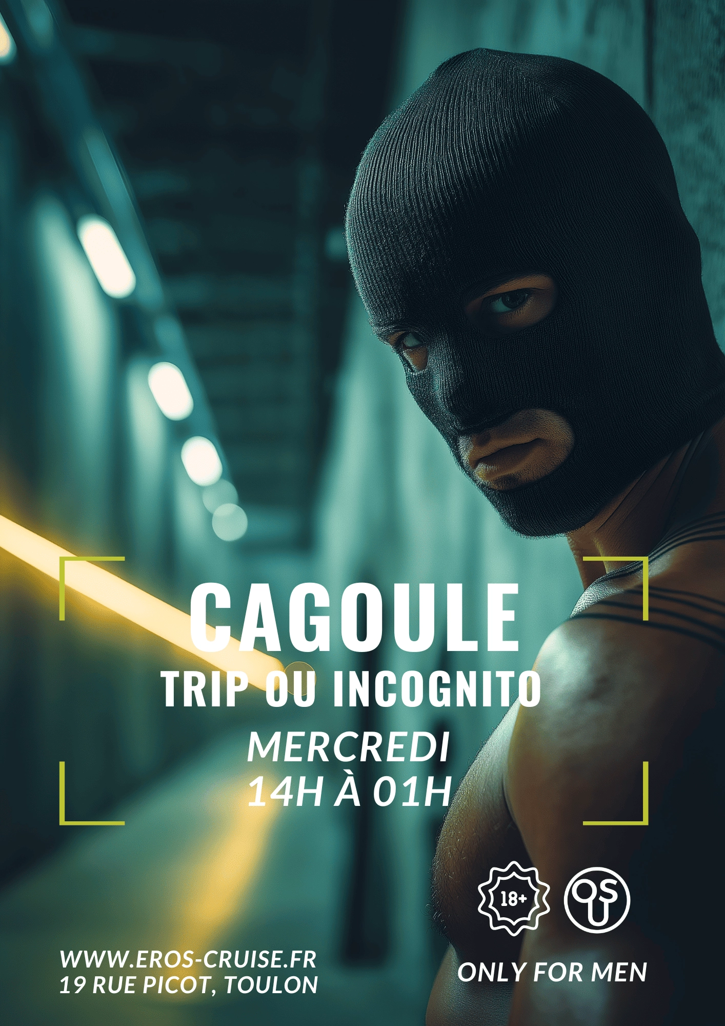 Cagoule tip ou incognito 