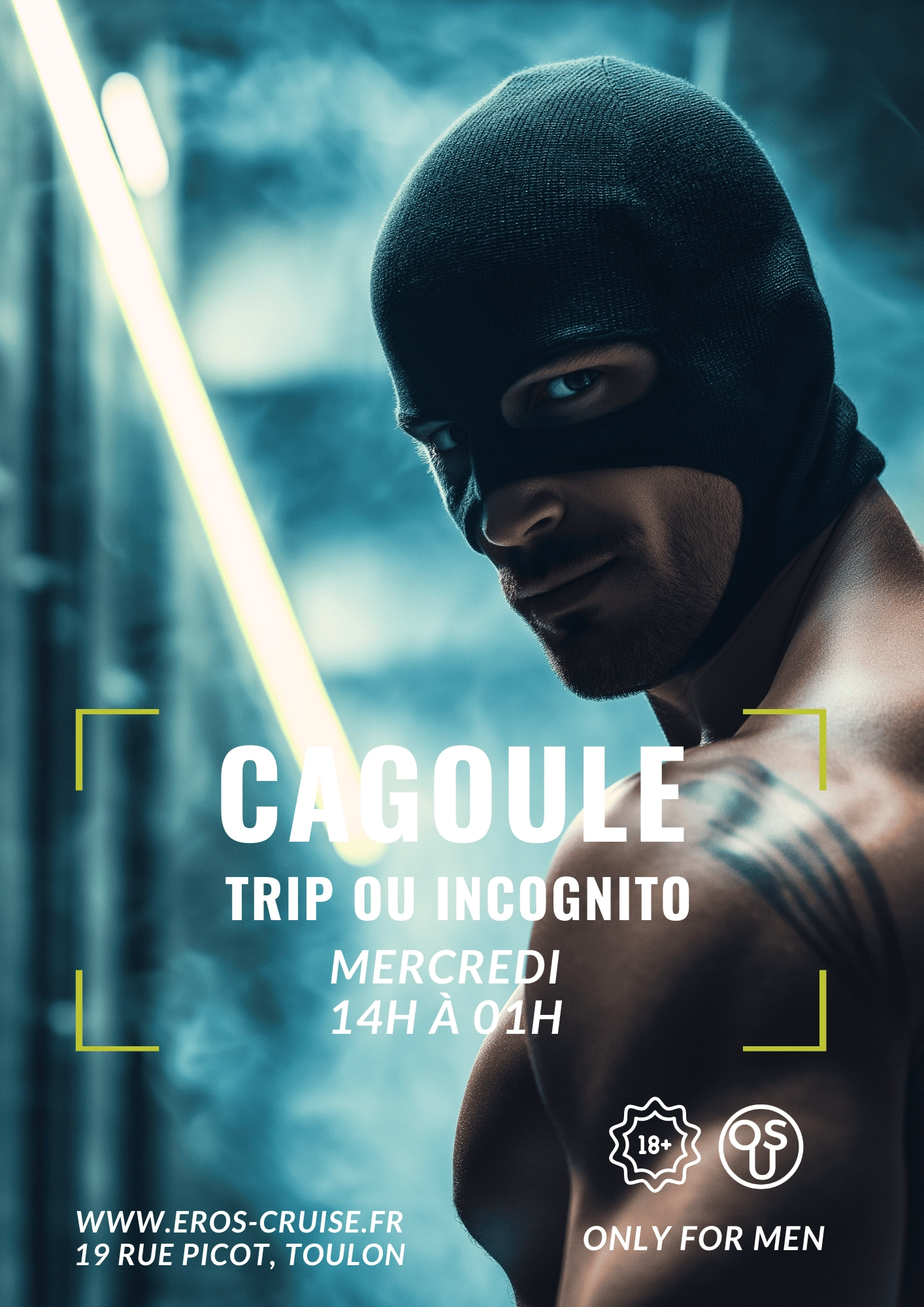 Cagoule trip ou incognito 