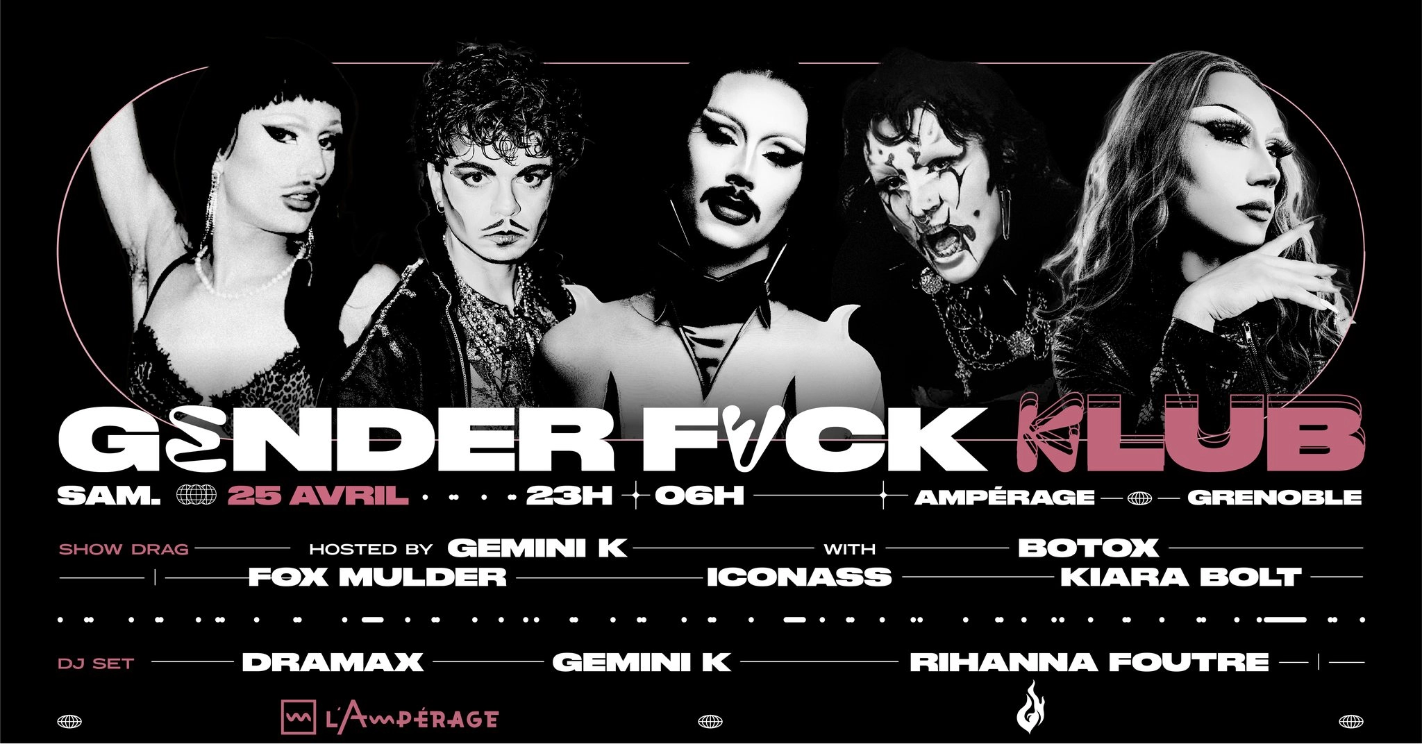 GENDER FVCK KLUB #3 - L'Amp&eacute;rage (Grenoble)