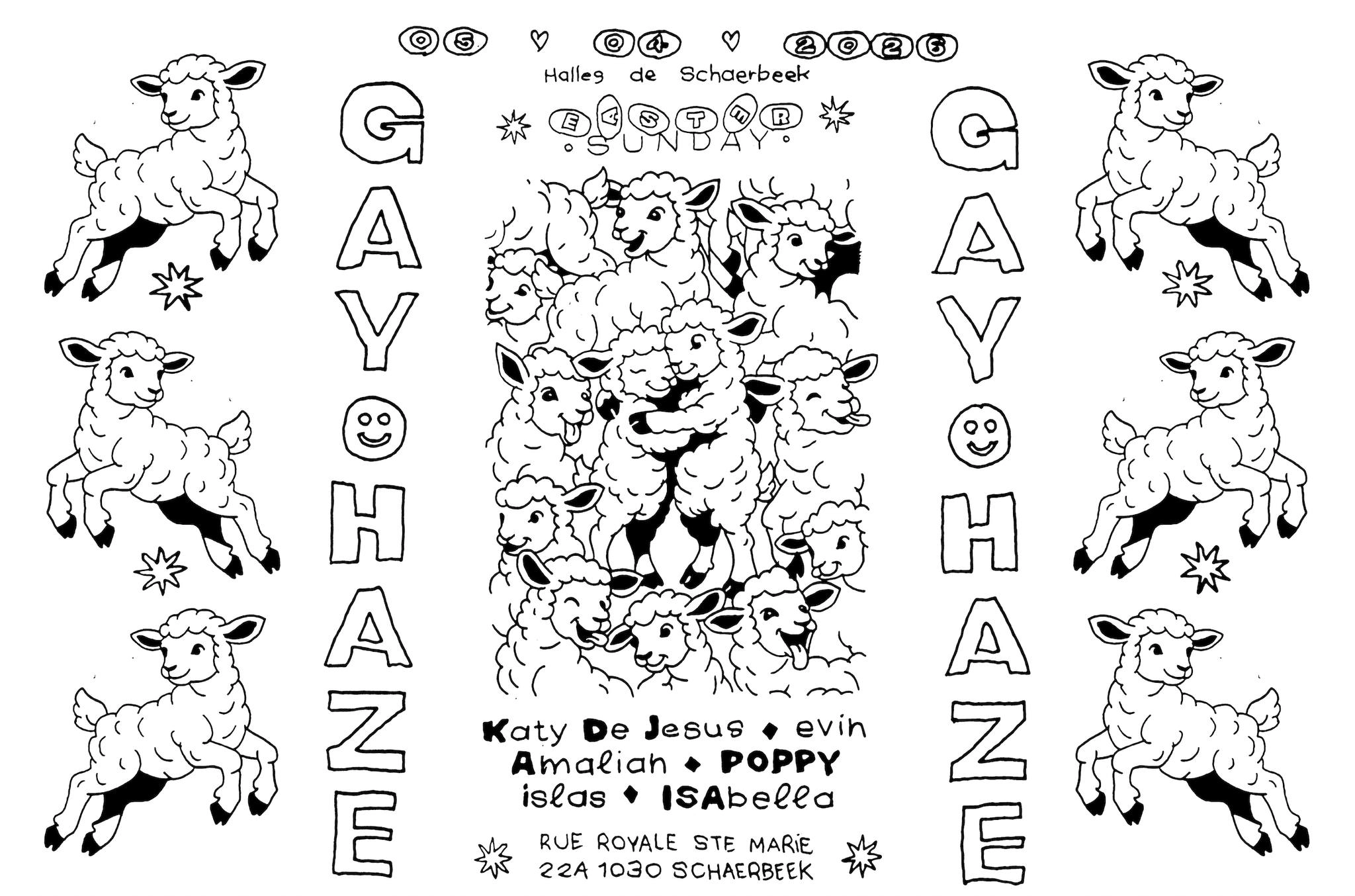 Gay Haze 🥚 Easter Sunday🥚 Les Halles 