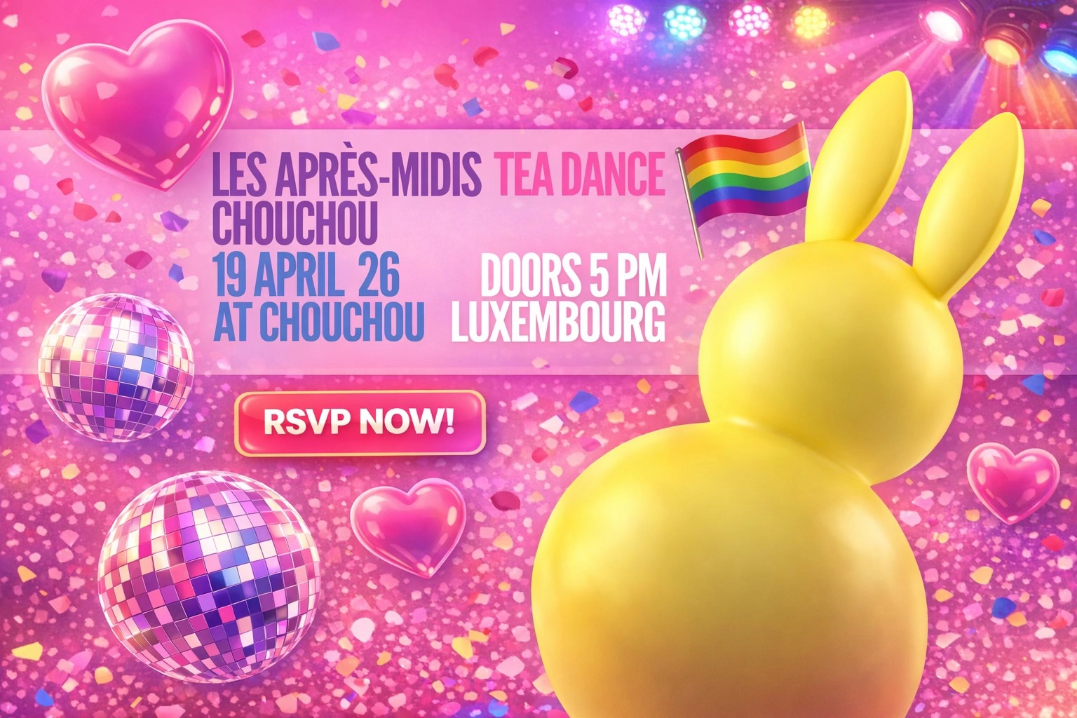 Les Apr&egrave;s-Midis Chouchou Tea Dance