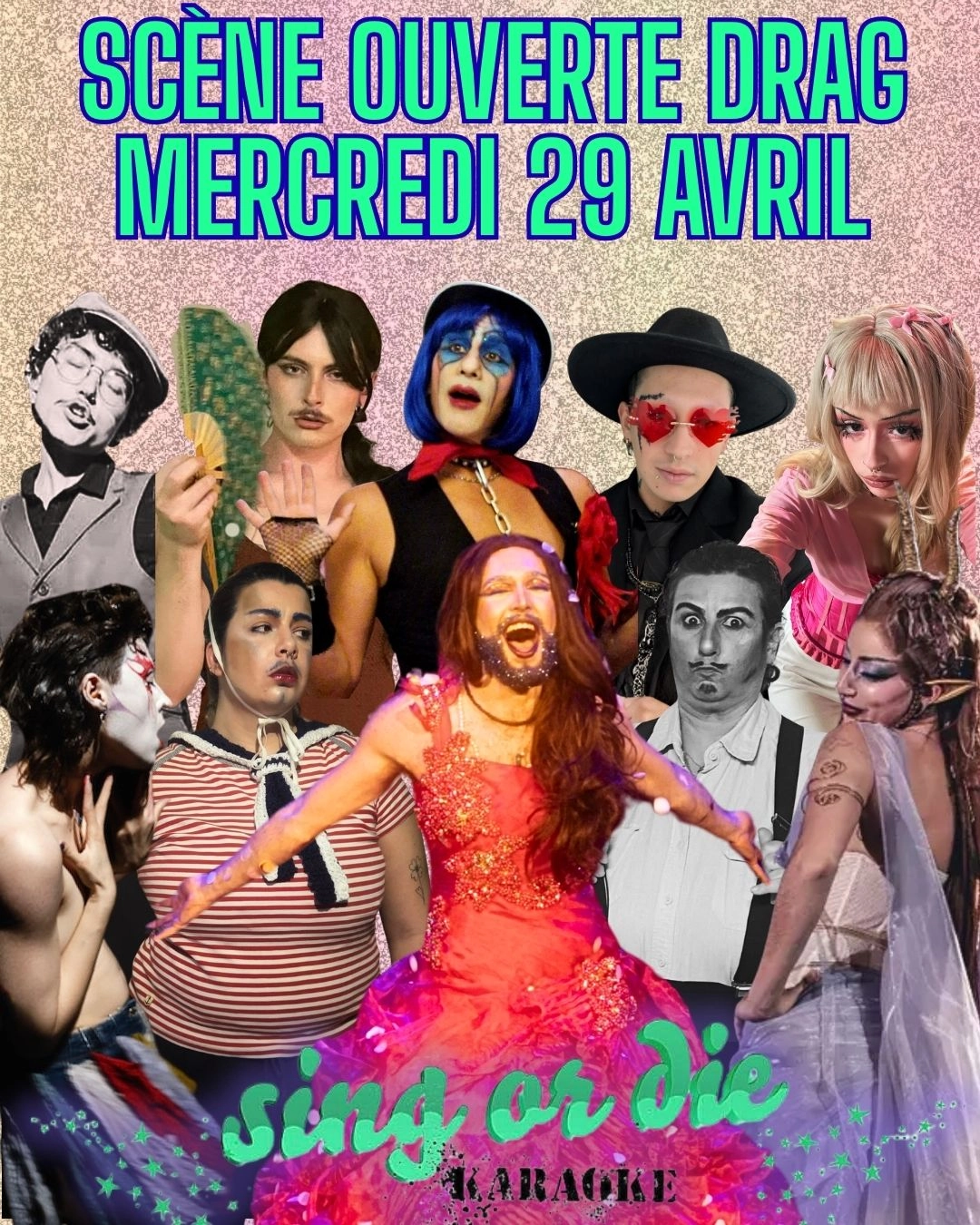 Sc&egrave;ne ouverte jeunes Drag (Avril)