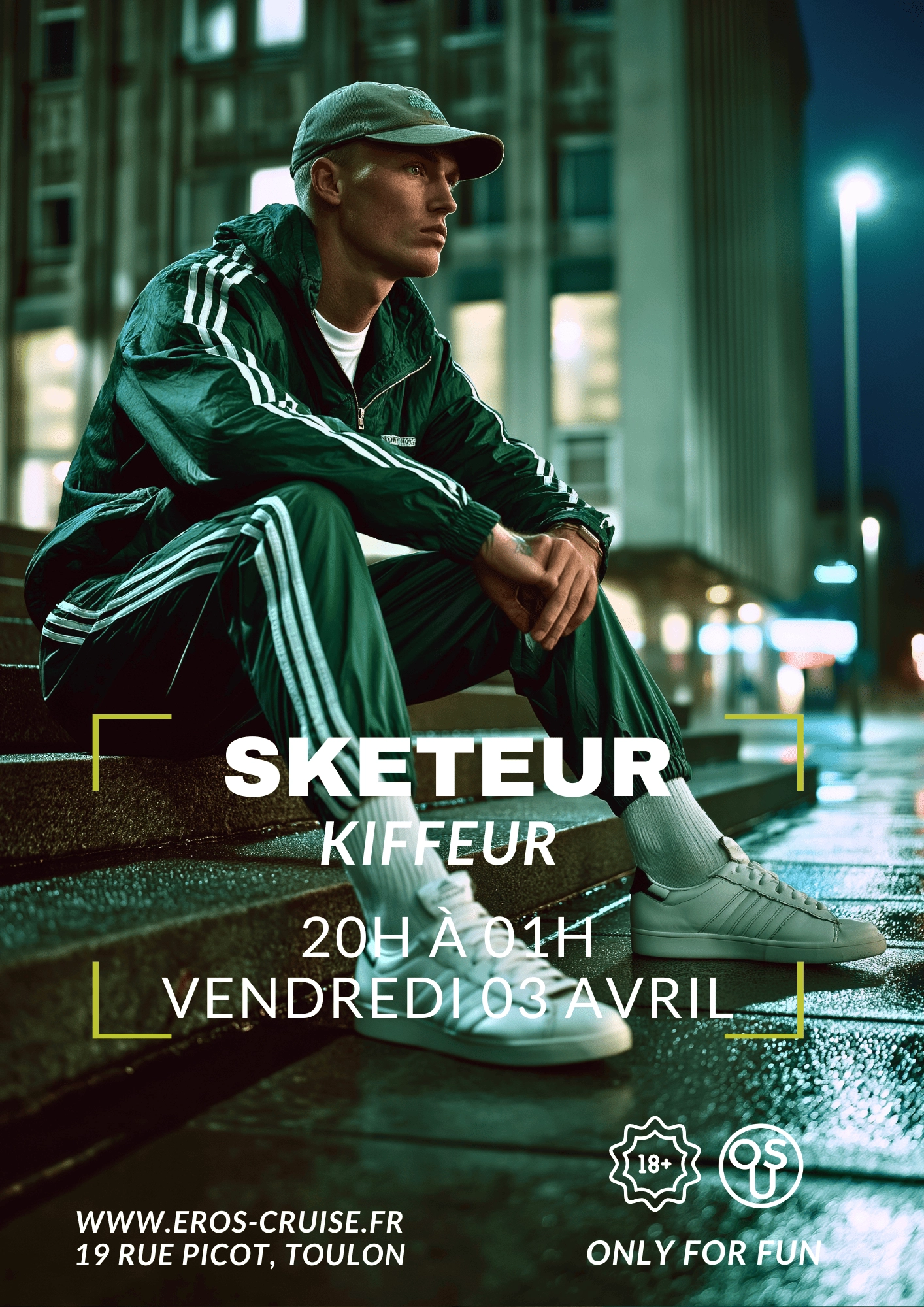 Soirée Sketeur Kiffeur à Toulon | Eros Cruise