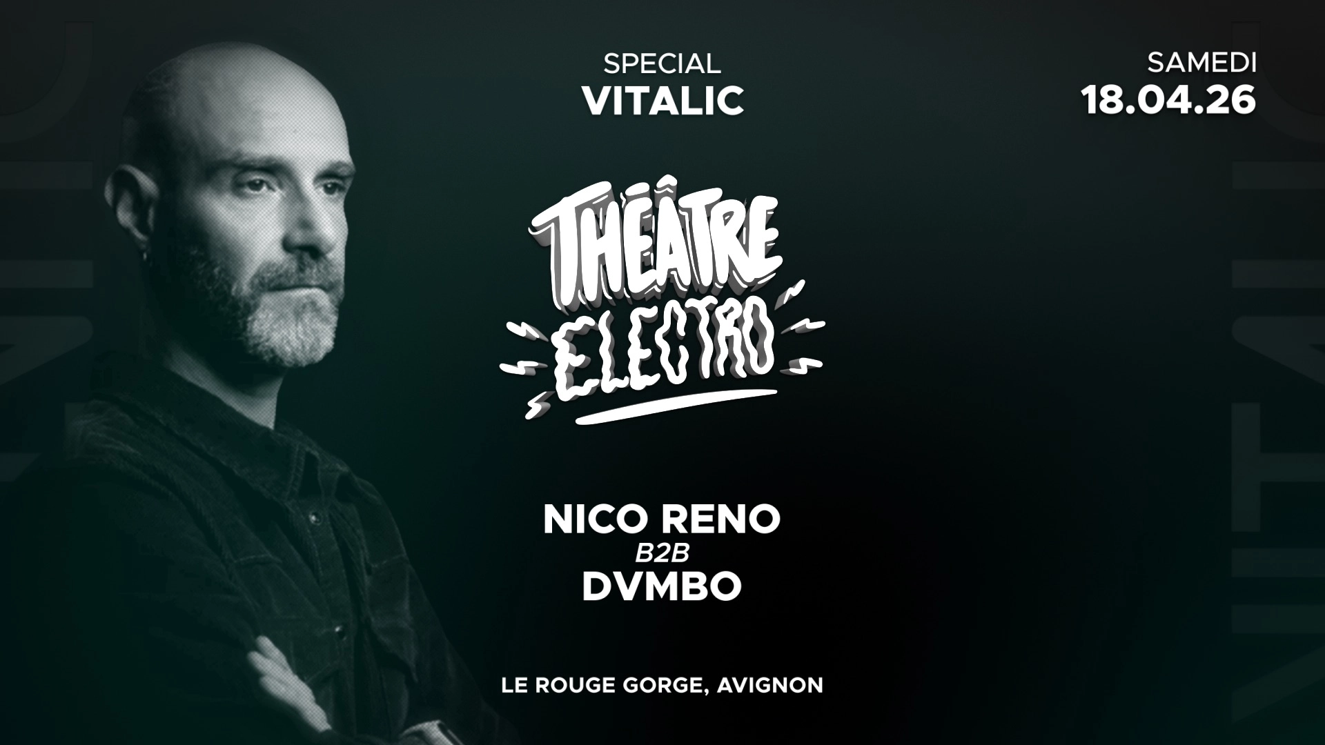 TH&Eacute;&Acirc;TRE ELECTRO Tribute to VITALIC 