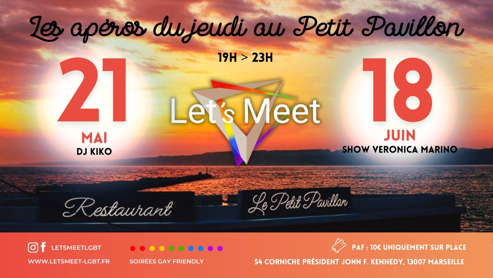 🌈 Les apéros du jeudi – Let’s Meet LGBT 🍹