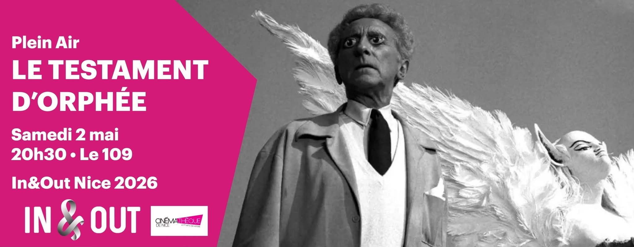 18e In&Out Nice : [Plein air] LE TESTAMENT D'ORPHÉE