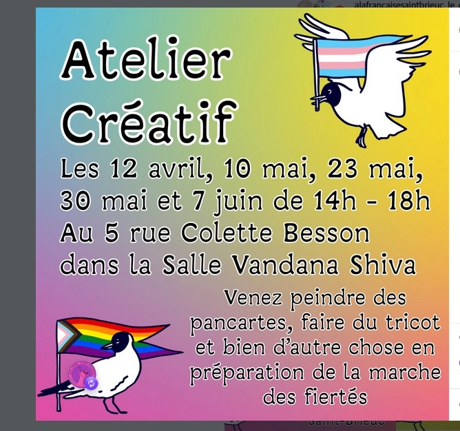 ATELIER CREATIF PANNEAUX/MARCHE DES FIERTES - ST BRIEUC
