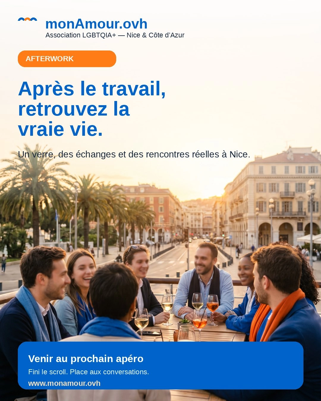 Ap&eacute;ro monAmour - Gratuit sur r&eacute;servation - Jeudi 21 mai 18h30 - Cave Wilson &agrave; Nice