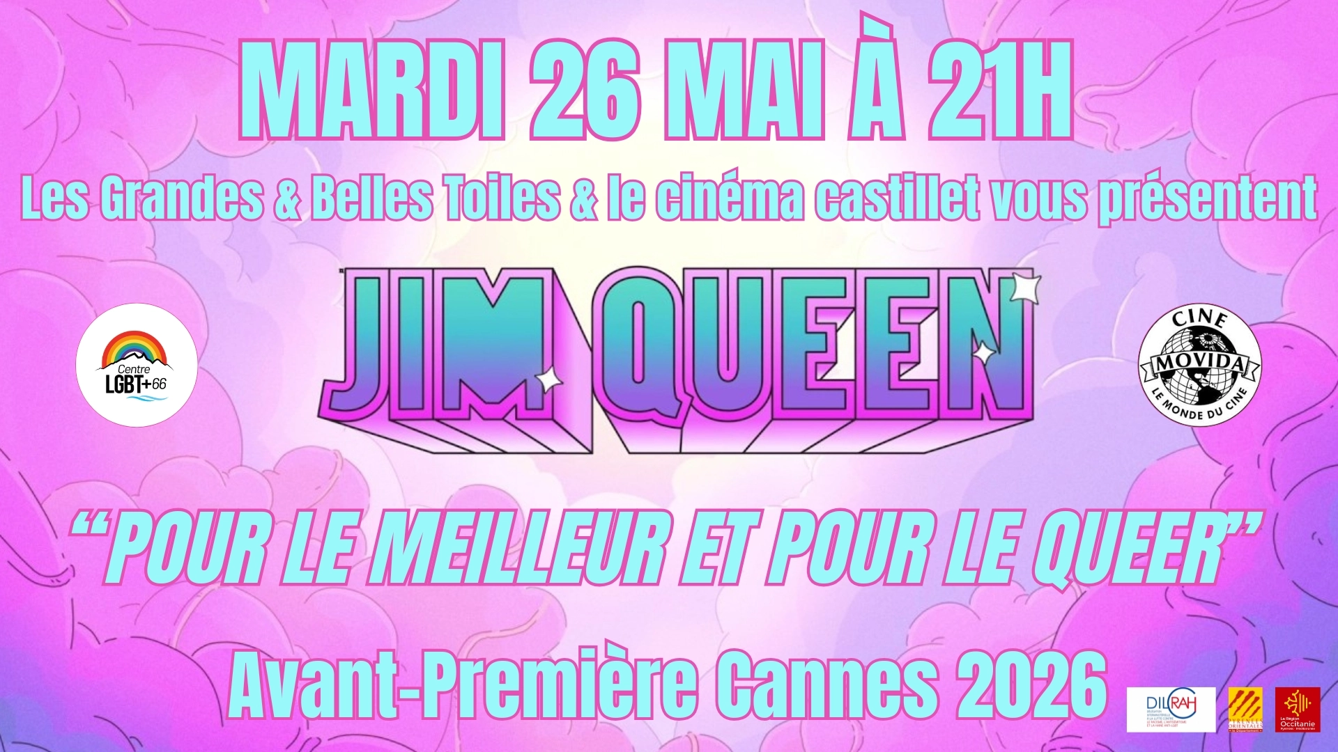 Avant-Première JIM QUEEN au cinéma Castillet