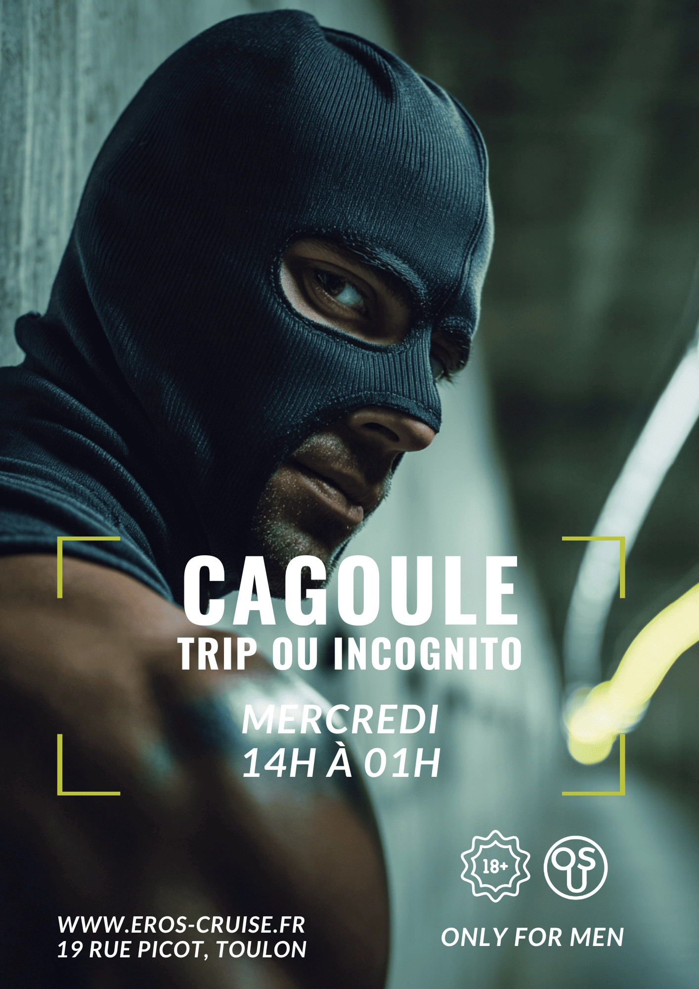 Cagoule trip ou incognito