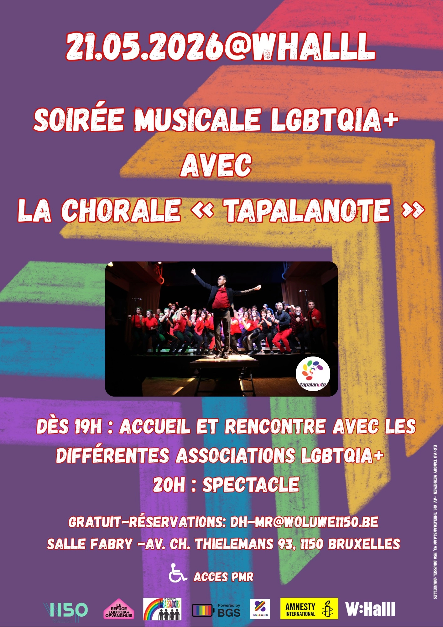 Grande soirée LGBTQIA+/Grote LGBTQIA+-avond
