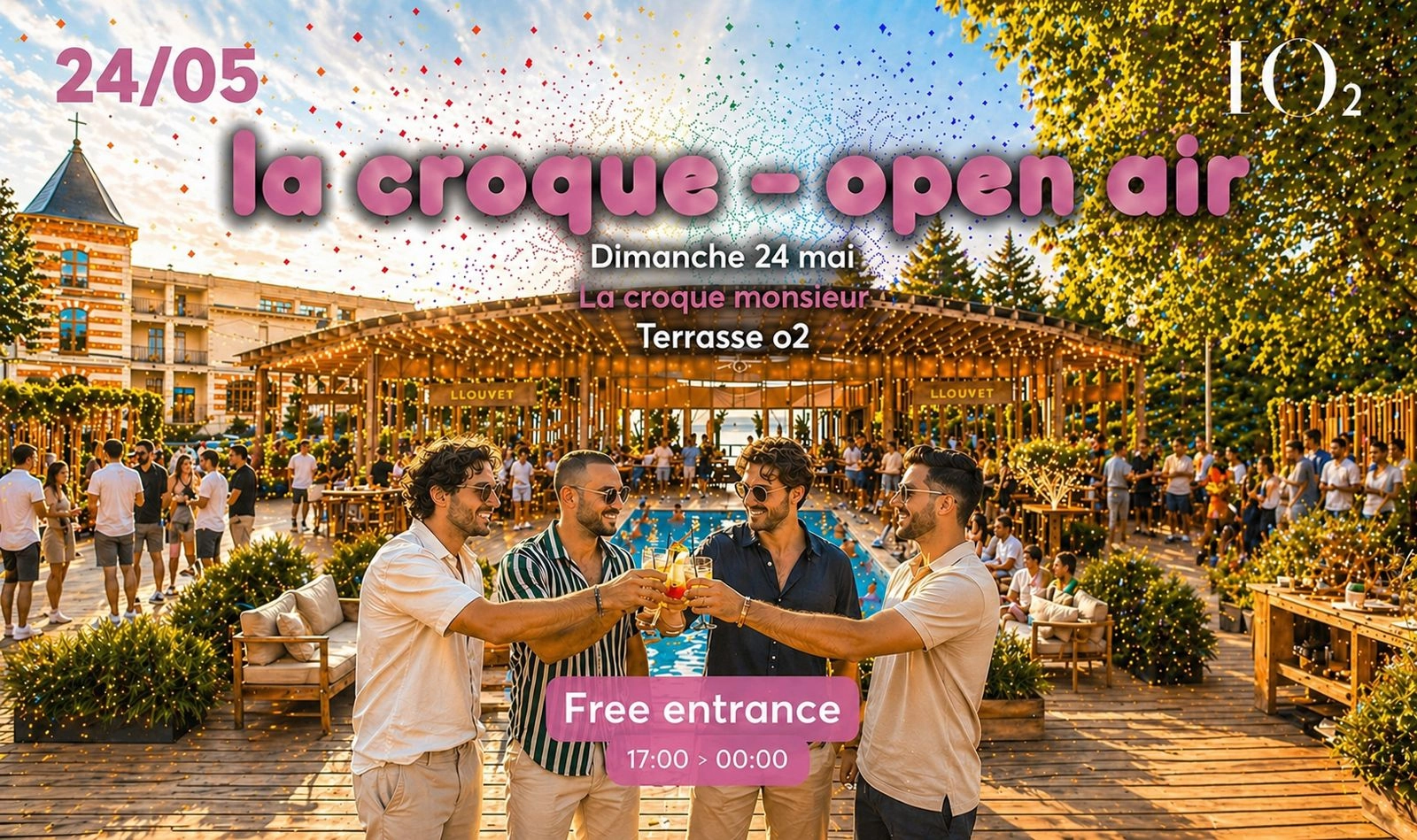 LA CROQUE OPEN AIR XXL 🌈 Terrasse O2 & Les Apr&egrave;s-Midis Croque-Monsieur | SUNDAY 24.05