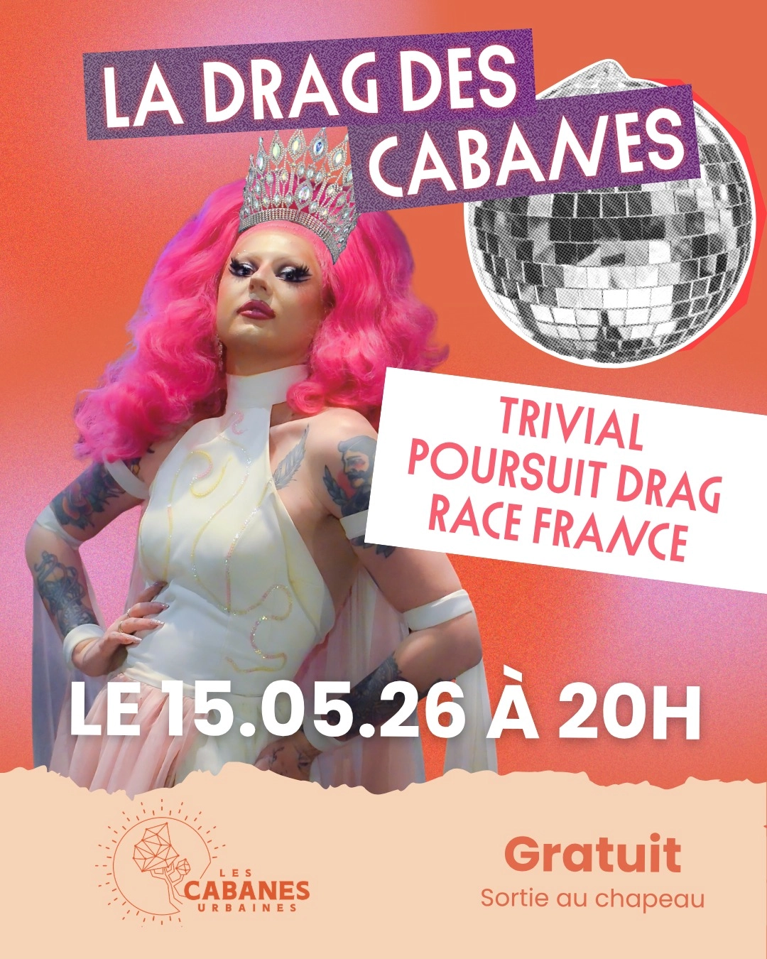 La Drag des Cabanes - Trivial Poursuit Drag Race France