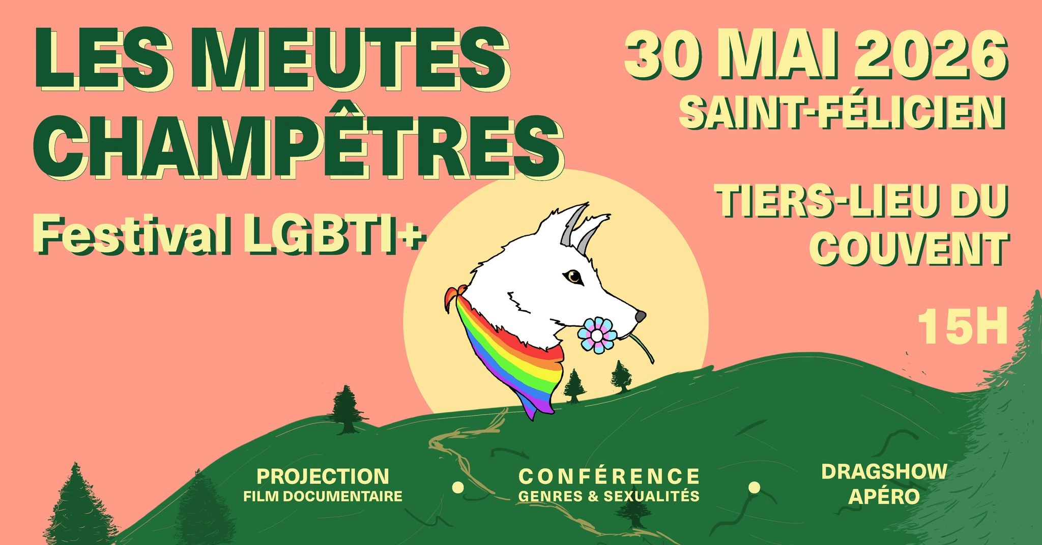 Les Meutes Champêtres | Festival LGBTI+ 🌈