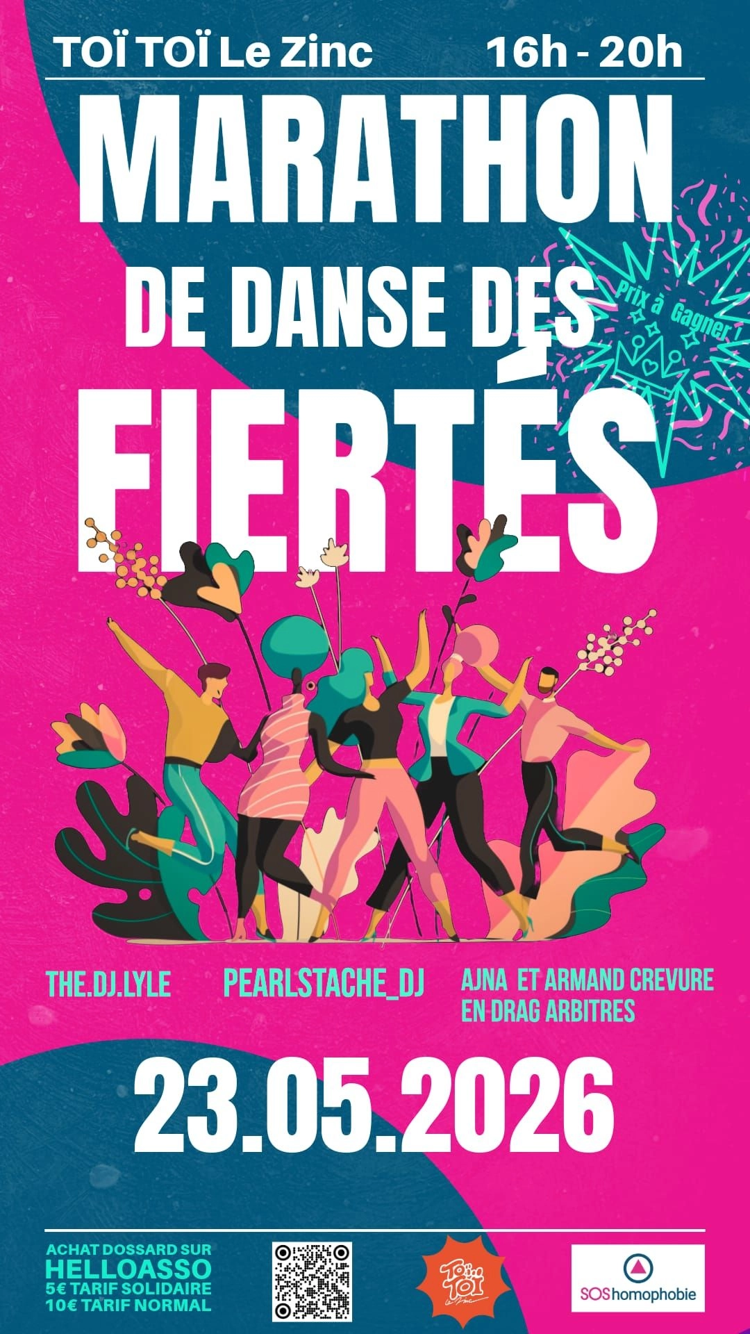 MARATHON de danse des FIERTES