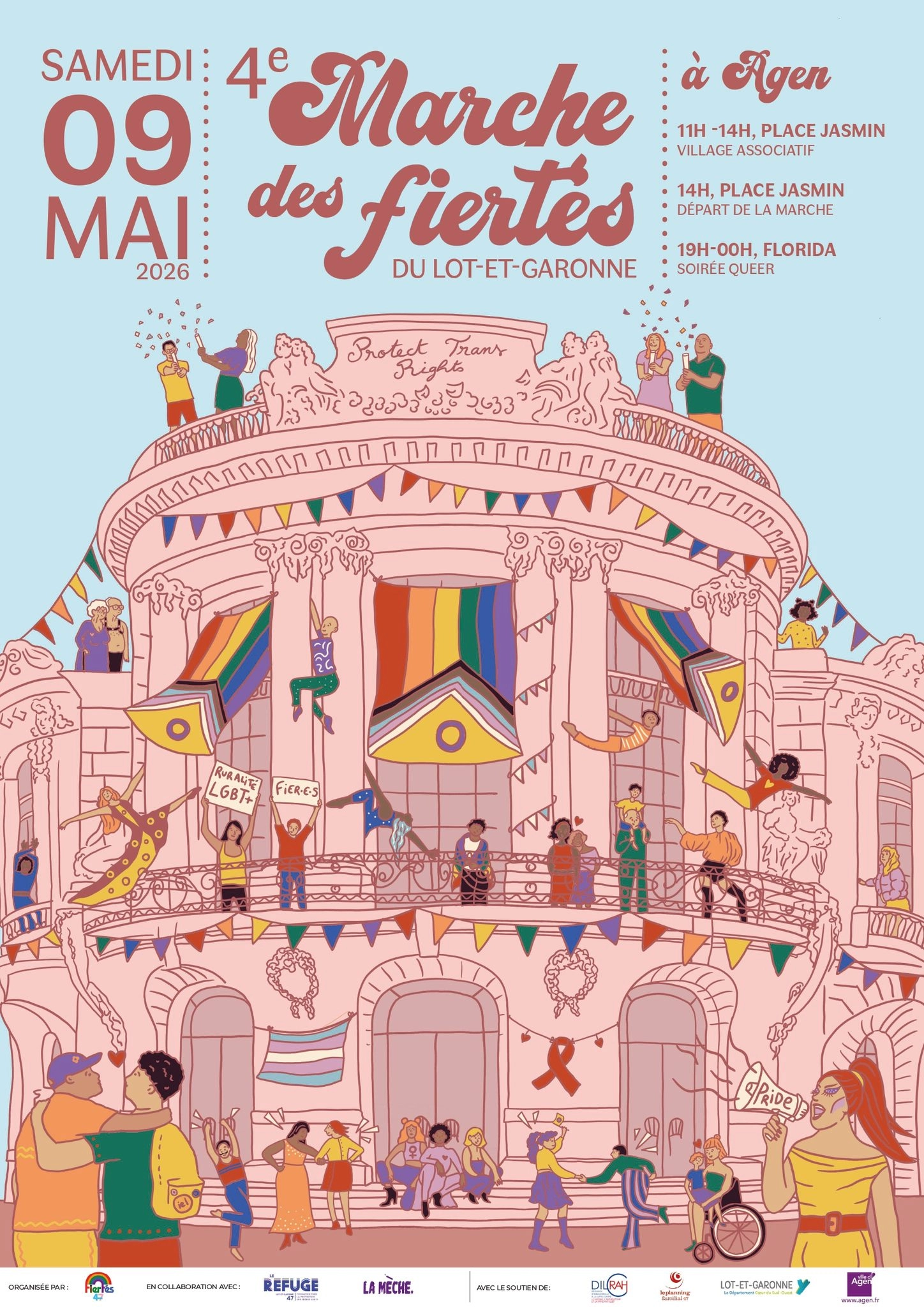 Marche des Fiertés de Lot et Garonne 2026